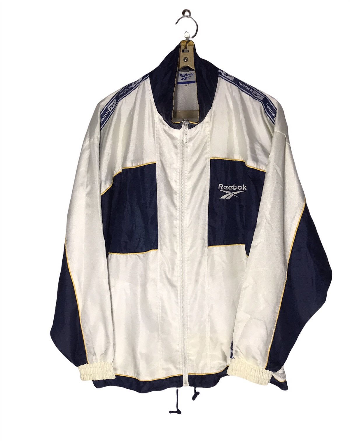 Reebok × Vintage Vintage Reebok sidetipe zipper jacket Size US M / EU 48-50 / 2 - 2 Thumbnail