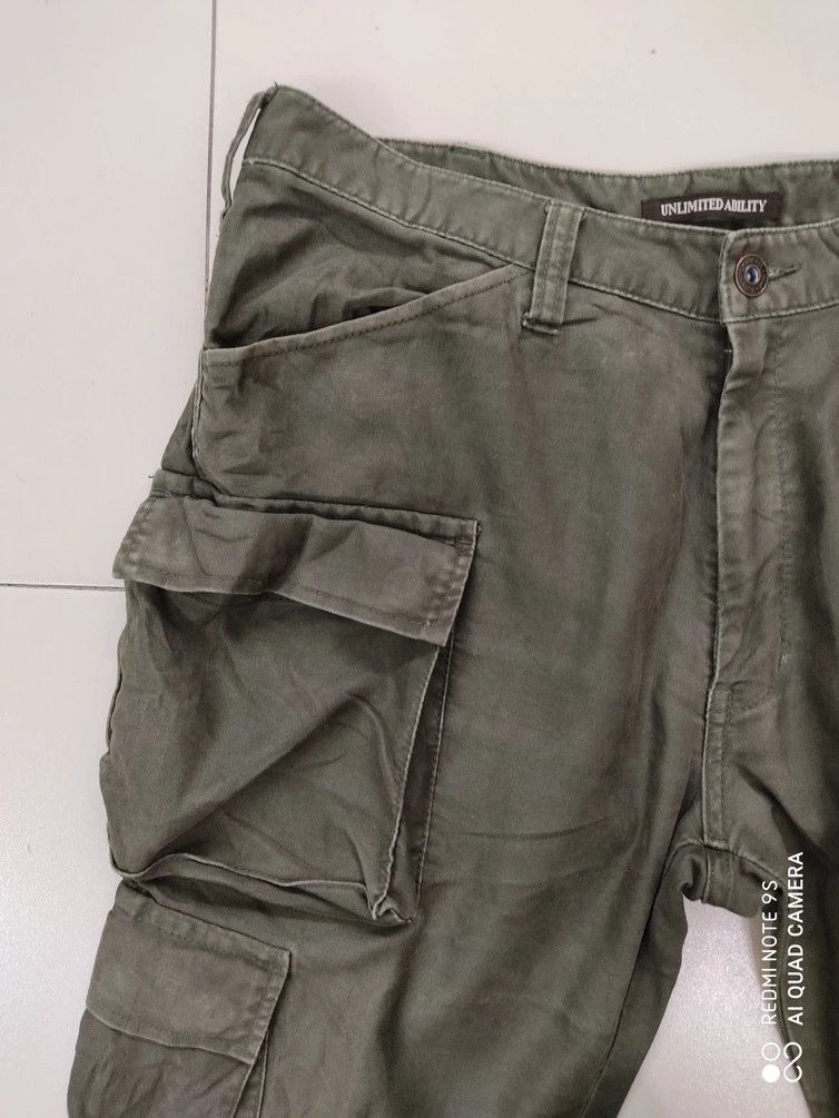 Japanese Brand 8 Pocket Unlimited Ability Multipocket Utility Bush Pant Size US 33 - 4 Thumbnail