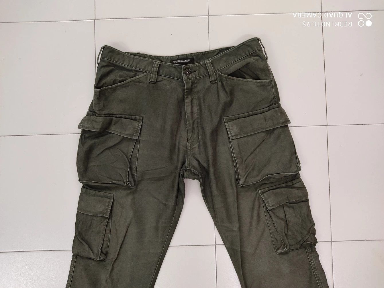 Japanese Brand 8 Pocket Unlimited Ability Multipocket Utility Bush Pant Size US 33 - 3 Thumbnail