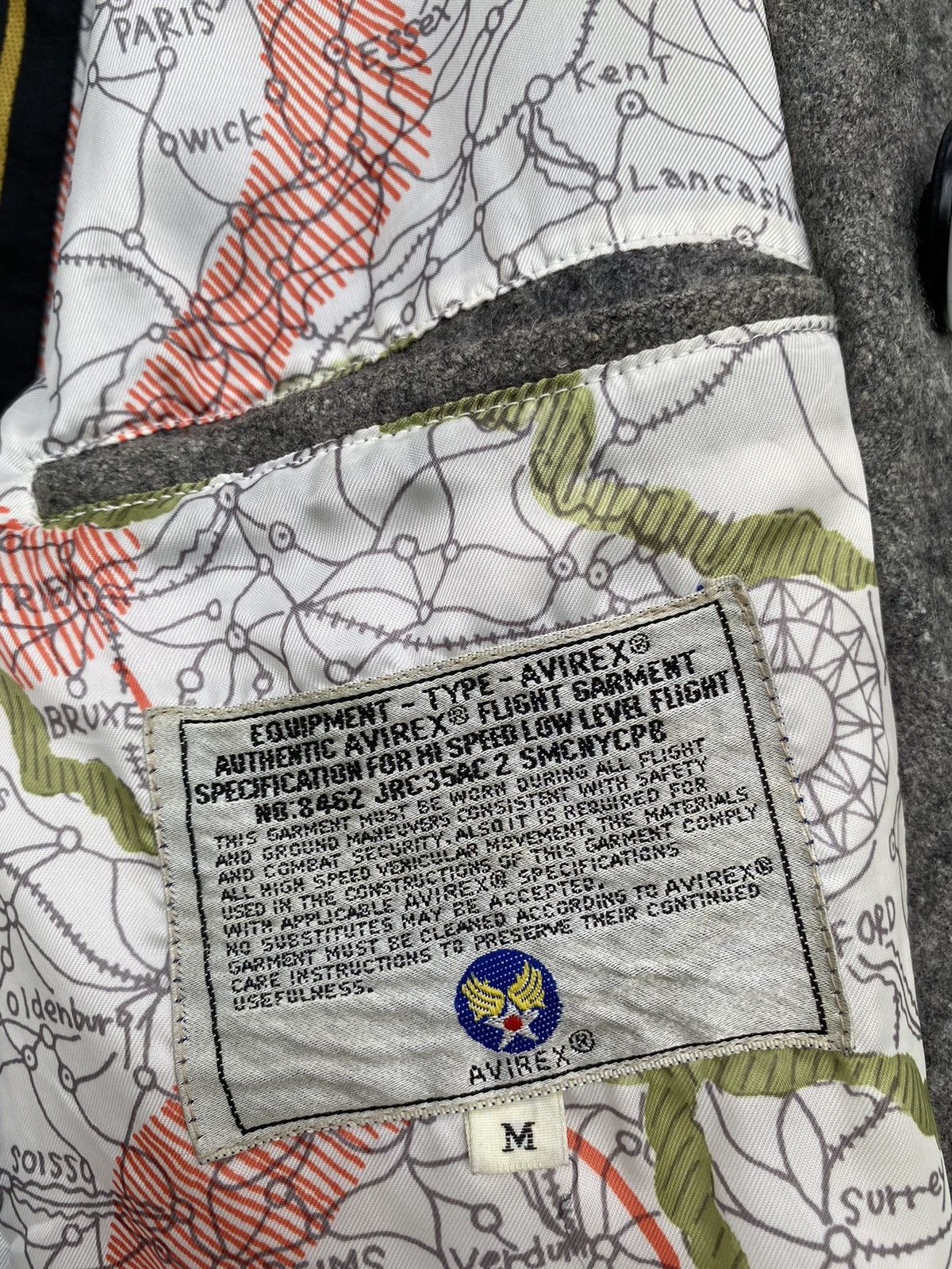 Avirex 🔥 AVIREX MILITARY JACKET Size US M / EU 48-50 / 2 - 12 Thumbnail