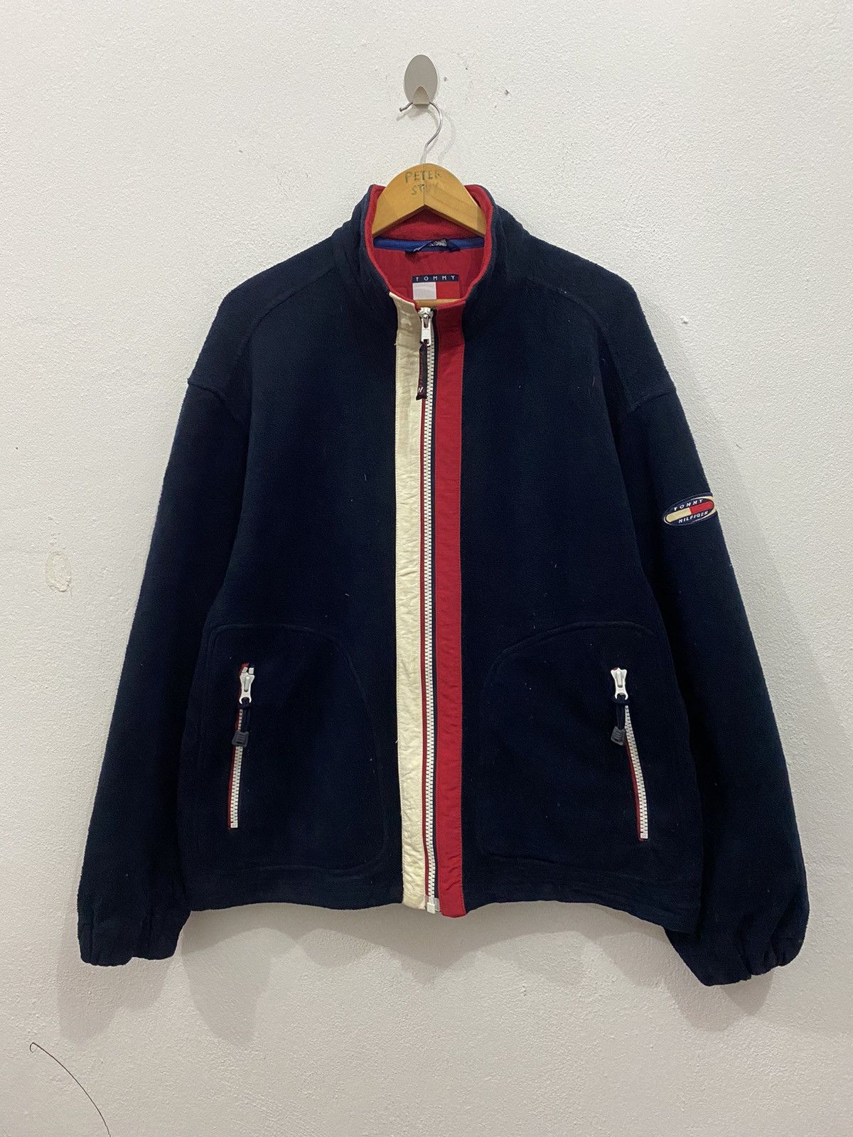 Tommy Hilfiger TOMMY HILFIGER FLEECE SWEATER NICE DESIGN Size US M / EU 48-50 / 2 - 2 Thumbnail