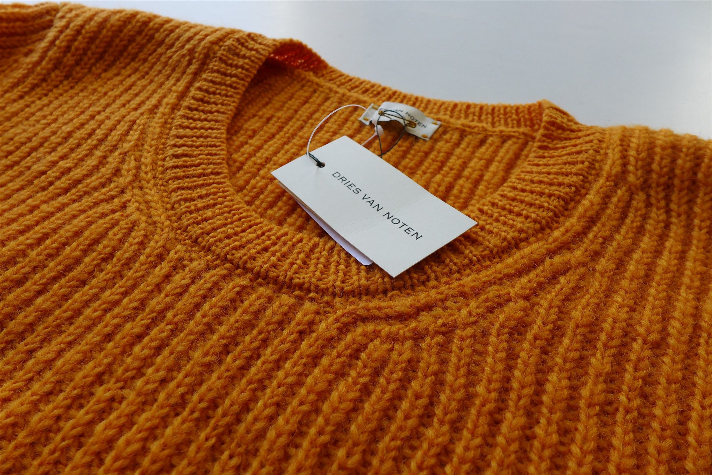Dries Van Noten Dries Van Noten Maurice Sweater -- Burnt Orange Wool Size US S / EU 44-46 / 1 - 4 Thumbnail