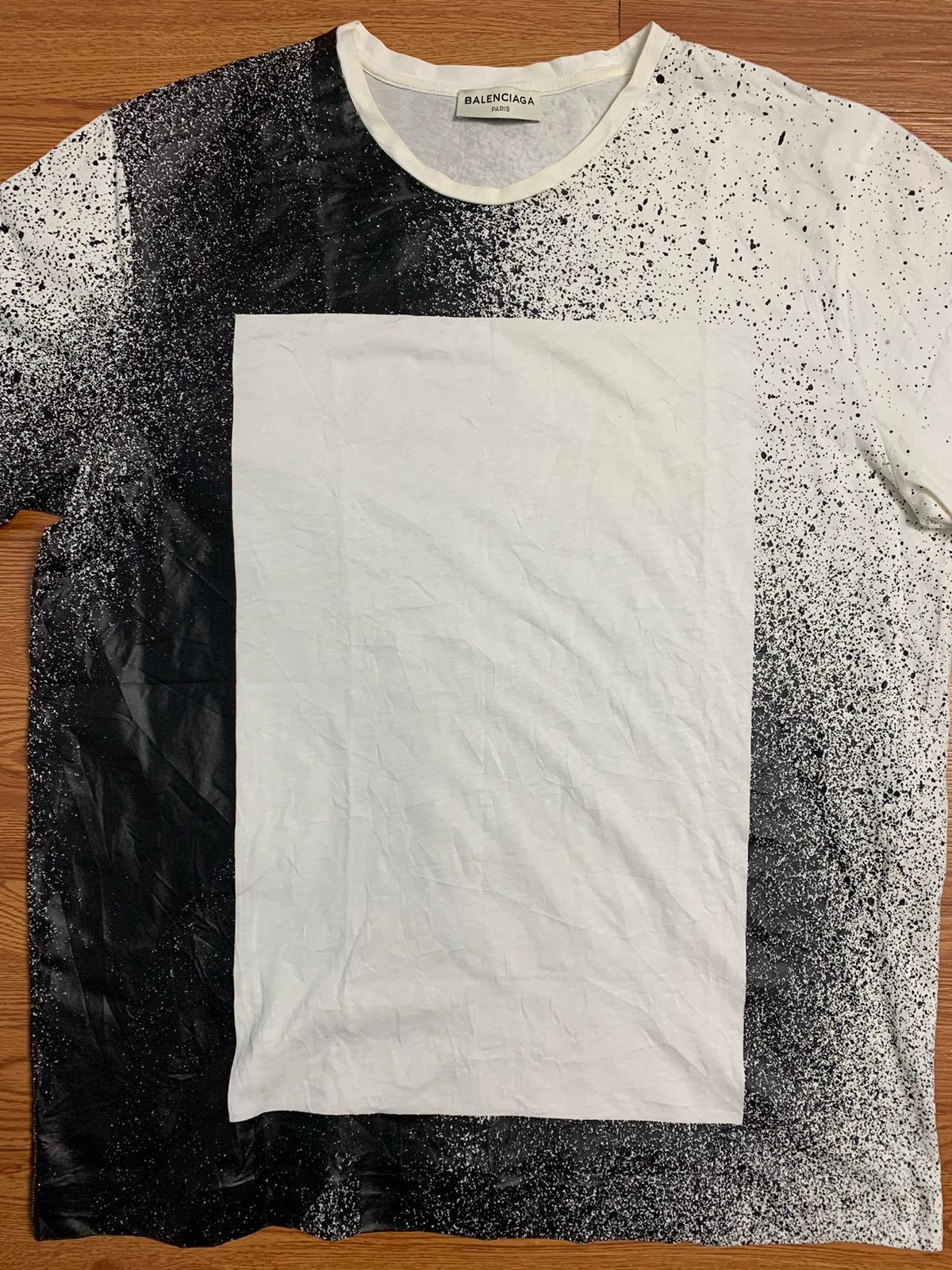 Balenciaga Balenciaga Paint Spray Print Shirt Size US L / EU 52-54 / 3 - 3 Thumbnail