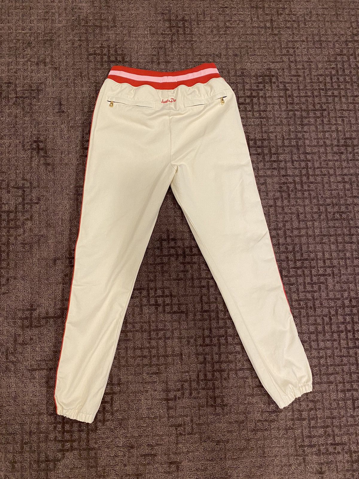 Just Don Just Don Artic orange / Peach Jogger Pants Size US 33 - 2 Thumbnail