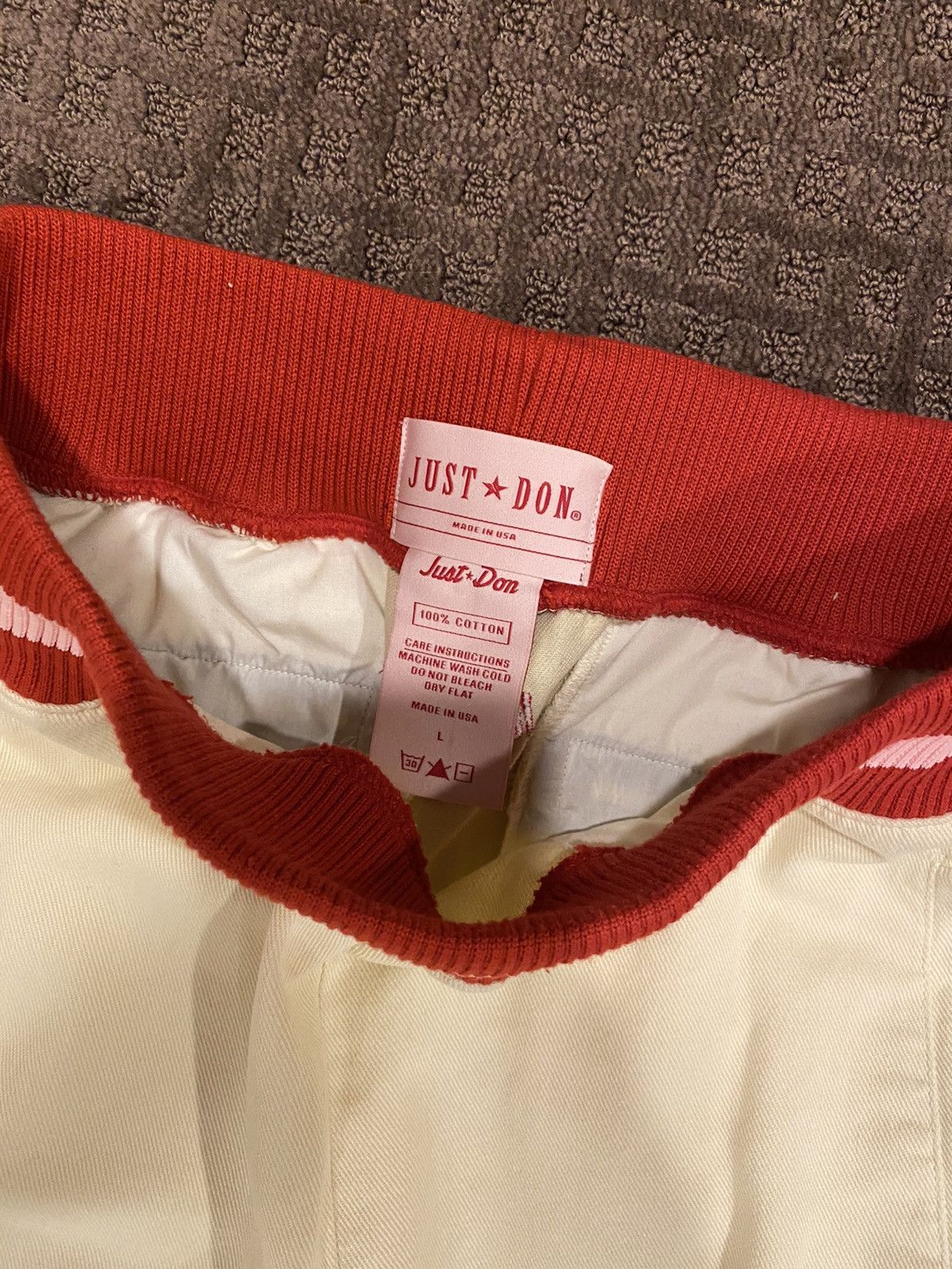Just Don Just Don Artic orange / Peach Jogger Pants Size US 33 - 7 Thumbnail