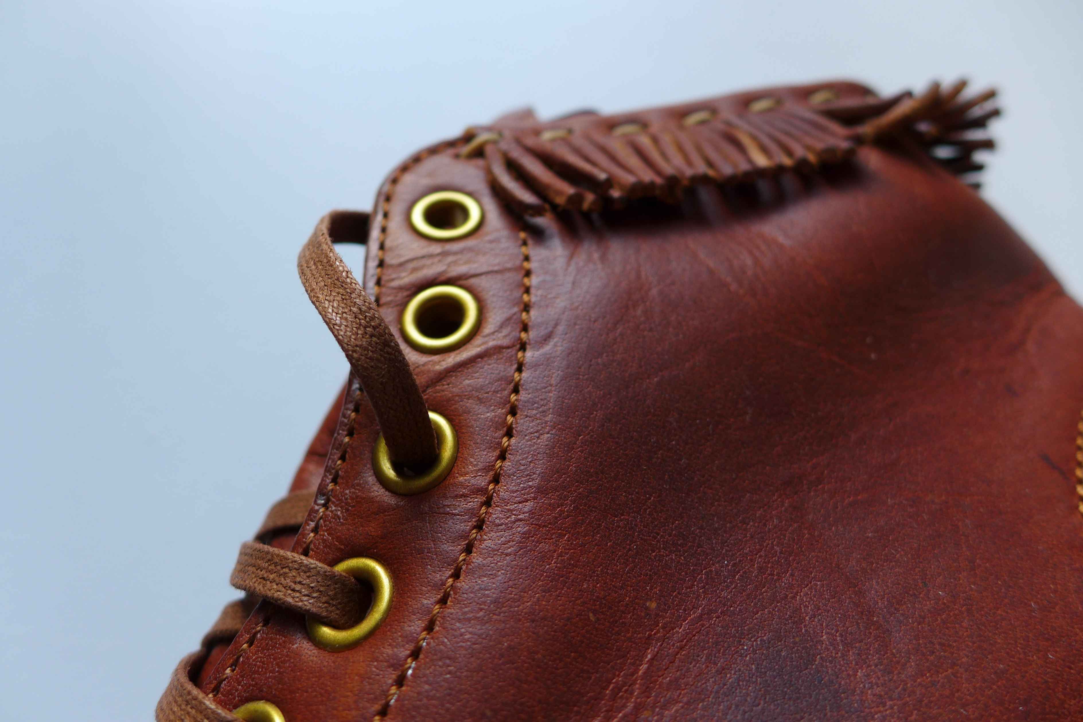 Visvim Visvim FW16 Blackfoot MocToe Boots-Folk - Brown Leather. Size US 9 / EU 42 - 6 Thumbnail