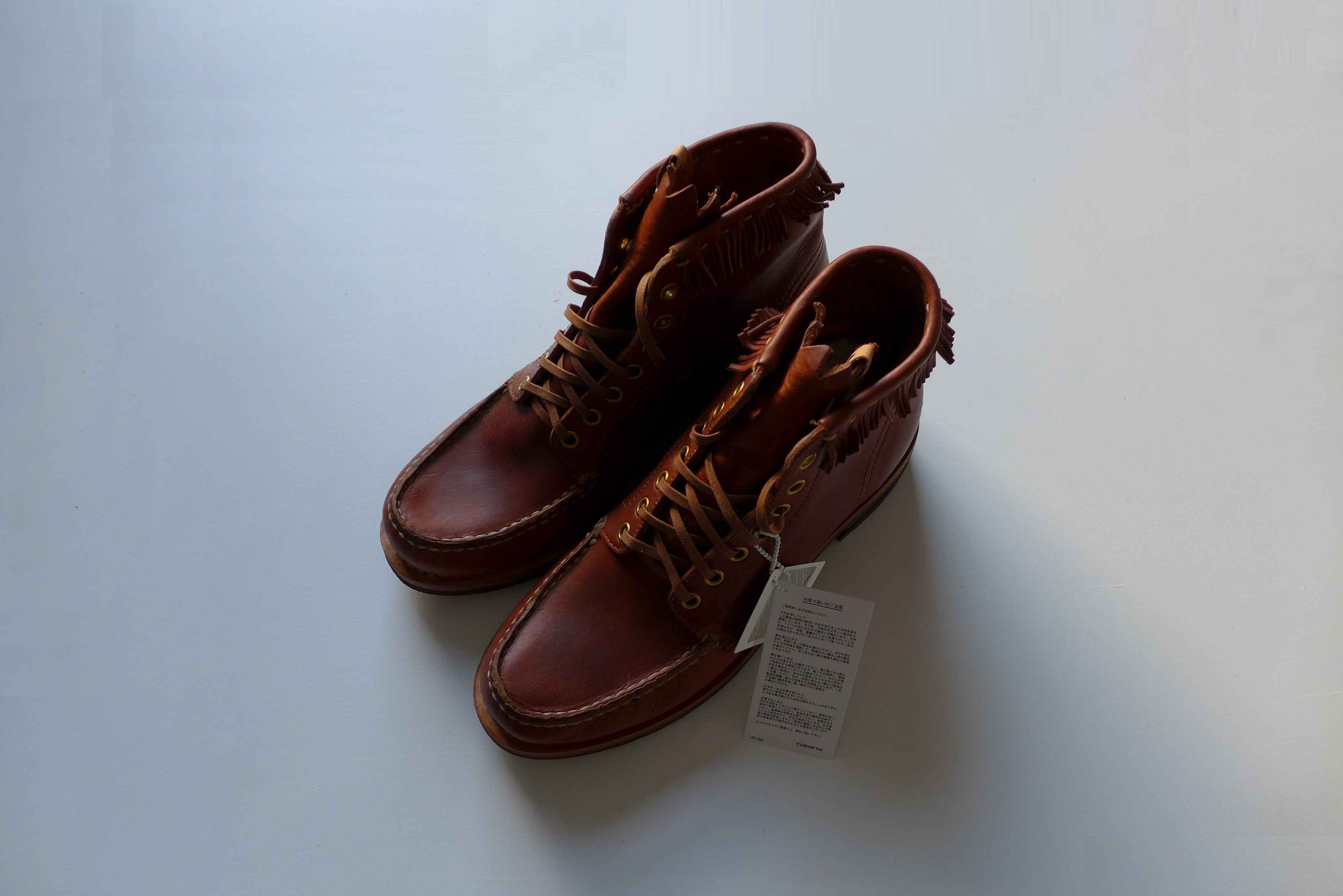 Visvim Visvim FW16 Blackfoot MocToe Boots-Folk - Brown Leather. Size US 9 / EU 42 - 3 Thumbnail