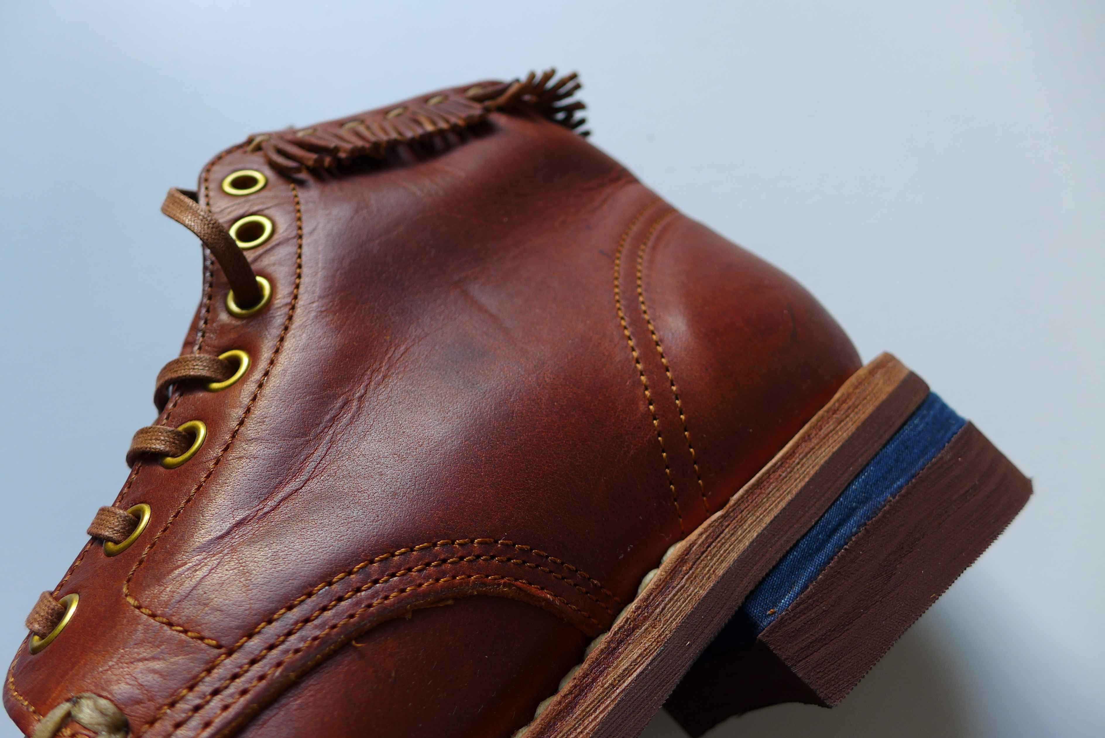 Visvim Visvim FW16 Blackfoot MocToe Boots-Folk - Brown Leather. Size US 9 / EU 42 - 5 Thumbnail