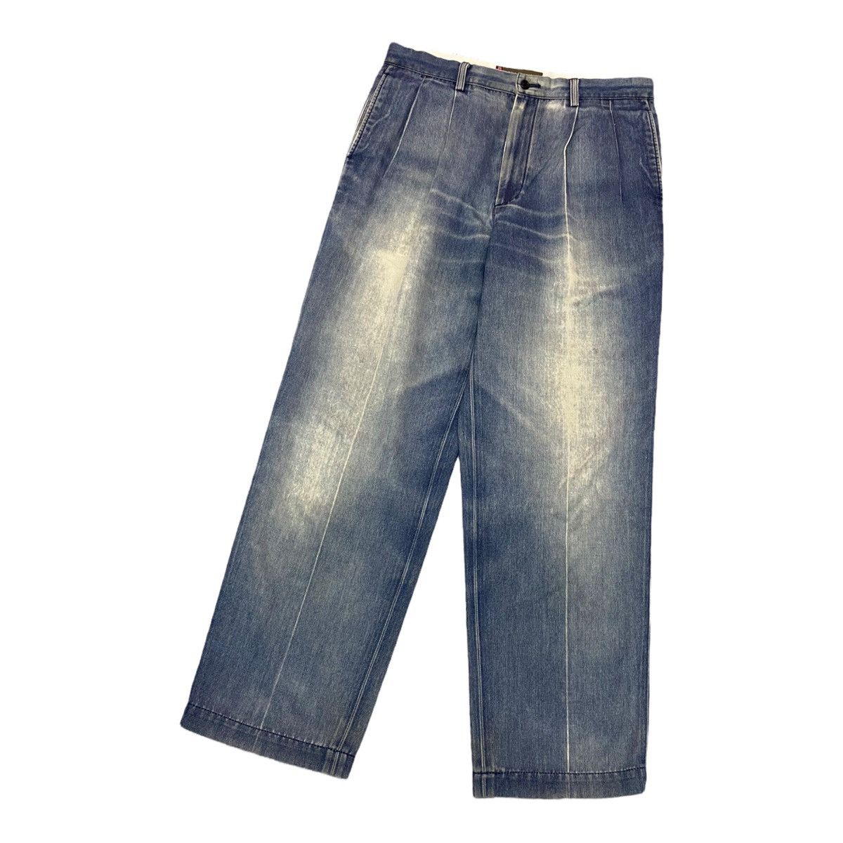 Edwin × Hysteric Glamour RARE💥EDWIN KHAKIS RELAXED FIT ACID WASHED PANTS Size US 32 / EU 48 - 5 Thumbnail