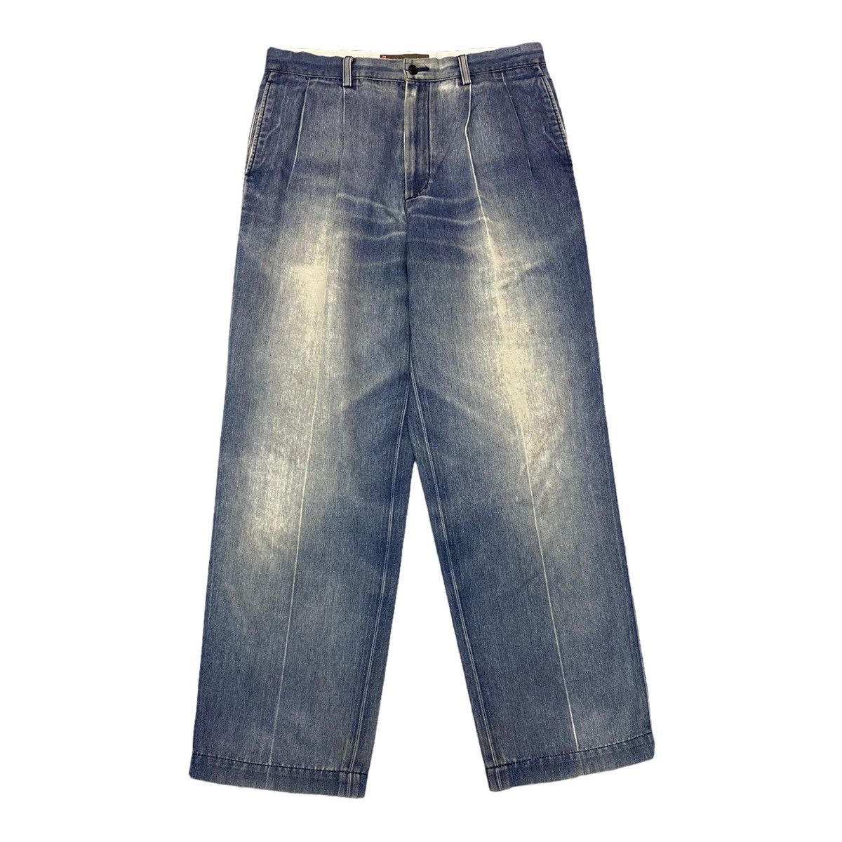 Edwin × Hysteric Glamour RARE💥EDWIN KHAKIS RELAXED FIT ACID WASHED PANTS Size US 32 / EU 48 - 1 Thumbnail