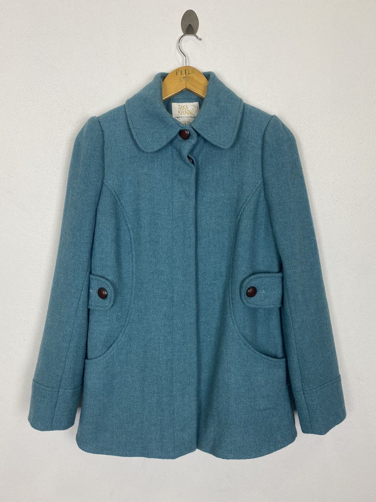 Harris Tweed SARA BERMAN HARRIS TWEED MADE IN ENGLAND WOOL JACKET-GK125 Size US S / EU 44-46 / 1 - 2 Thumbnail