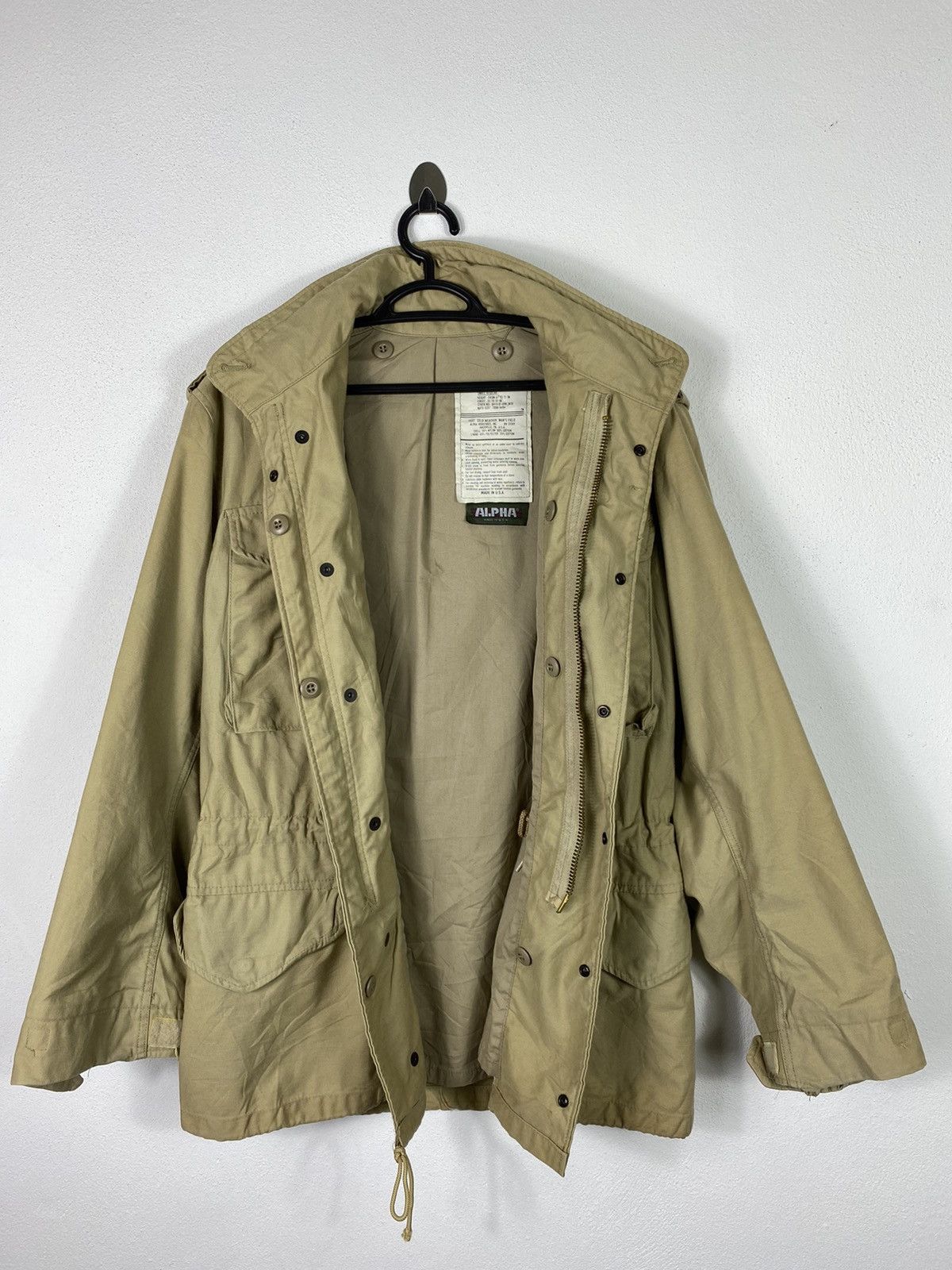 Alpha Industries ALPHA INDUSTRIES COAT, COLD WEATHER MAN’S FIELD Size US L / EU 52-54 / 3 - 5 Thumbnail