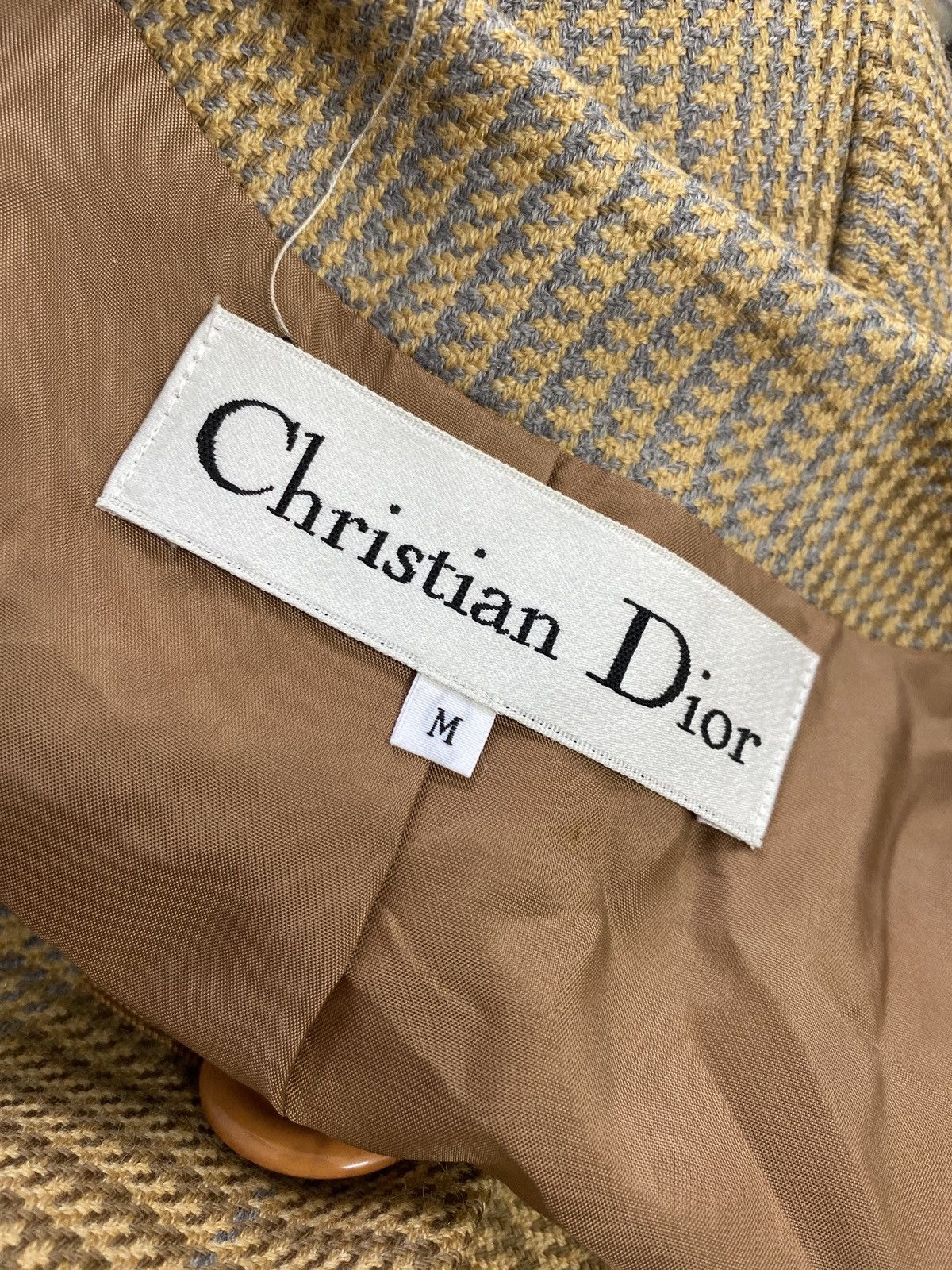 Christian Dior Monsieur × Designer Christian Dior Tartan Slim Jacket Size US M / EU 48-50 / 2 - 4 Thumbnail
