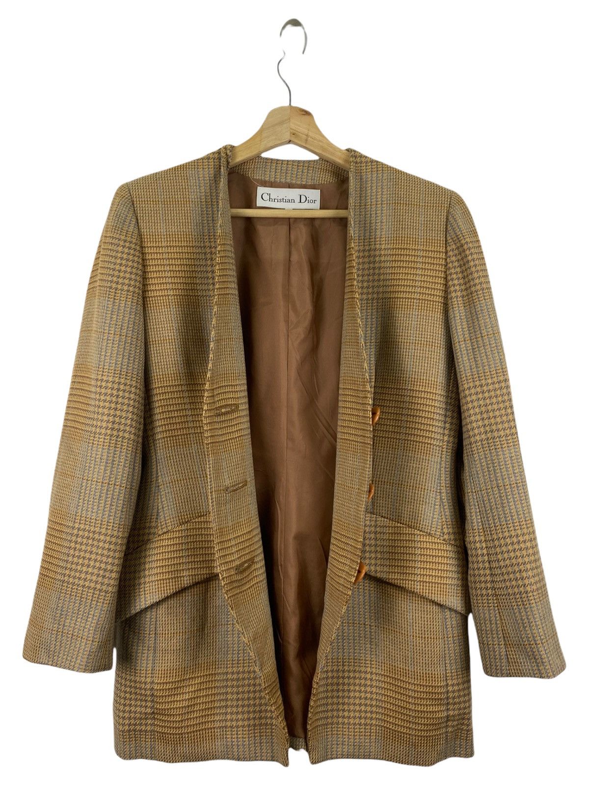 Christian Dior Monsieur × Designer Christian Dior Tartan Slim Jacket Size US M / EU 48-50 / 2 - 3 Thumbnail