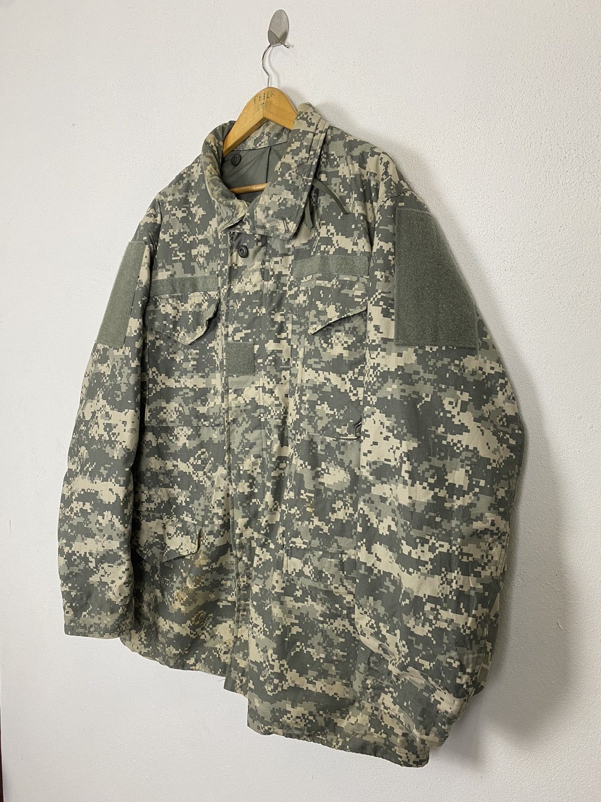 Vintage VINTAGE GOLDEN MFG CAMO DIGITAL MILITARY PARKA JACKET Size US XL / EU 56 / 4 - 2 Thumbnail