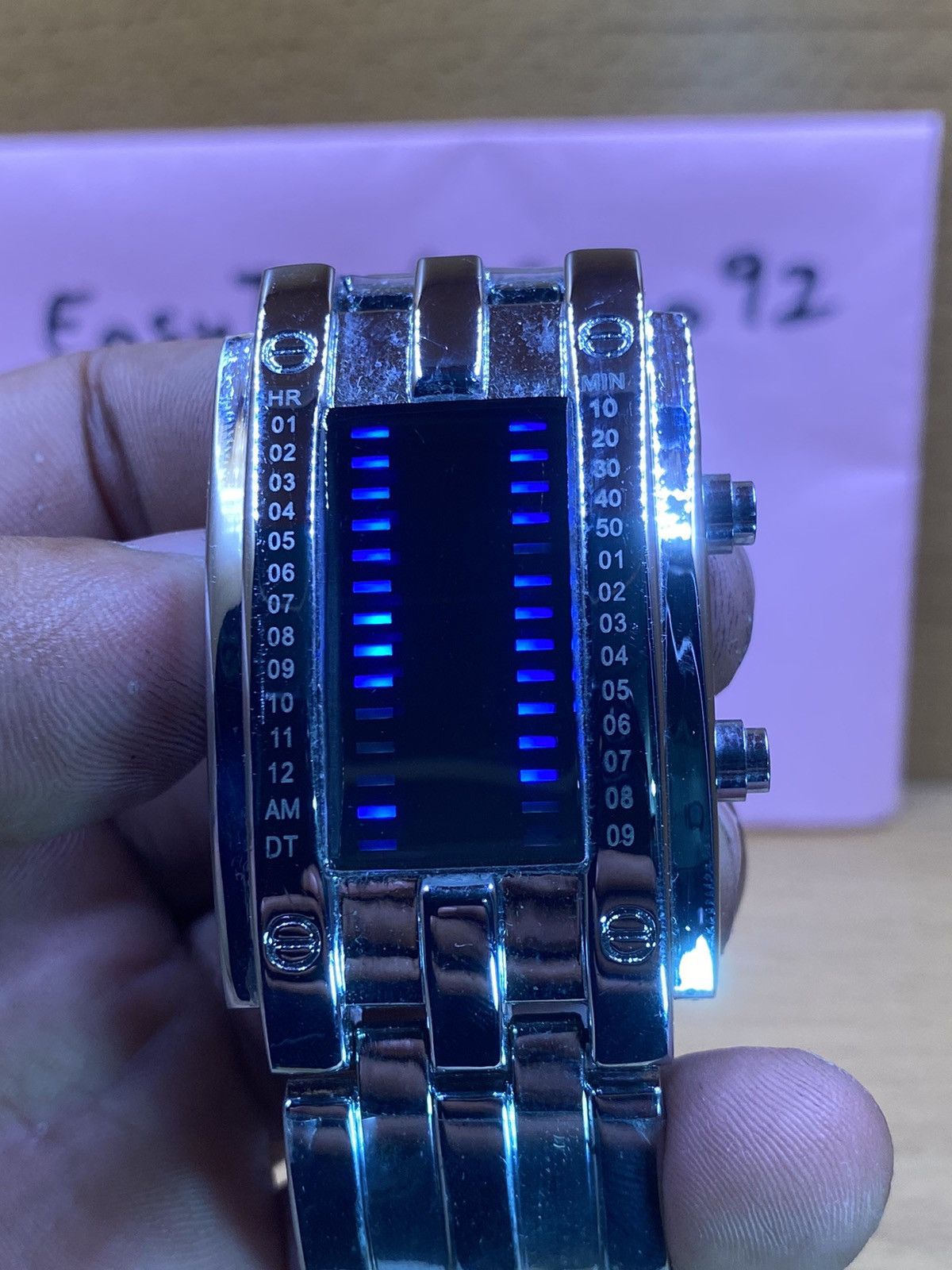 image of Offer Your Price Unique Watch in Silver, Men's