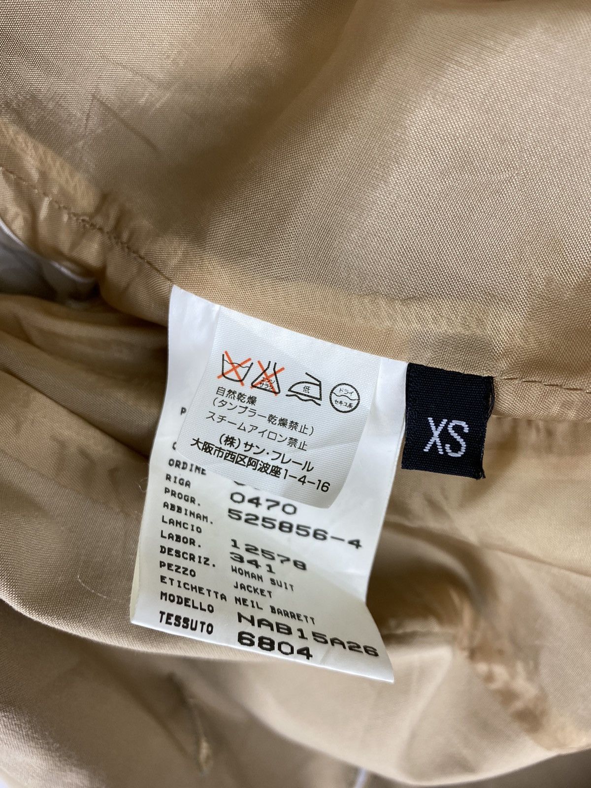 Neil Barrett NEIL BARRETT CASUAL JACKET STYLE Size US XS / EU 42 / 0 - 9 Thumbnail