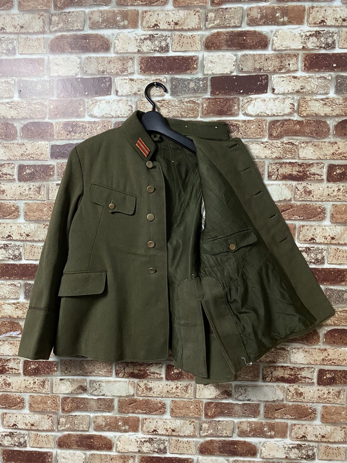 Vintage VINTAGE LATE 80’s MILITARY COAT Size US S / EU 44-46 / 1 - 8 Thumbnail