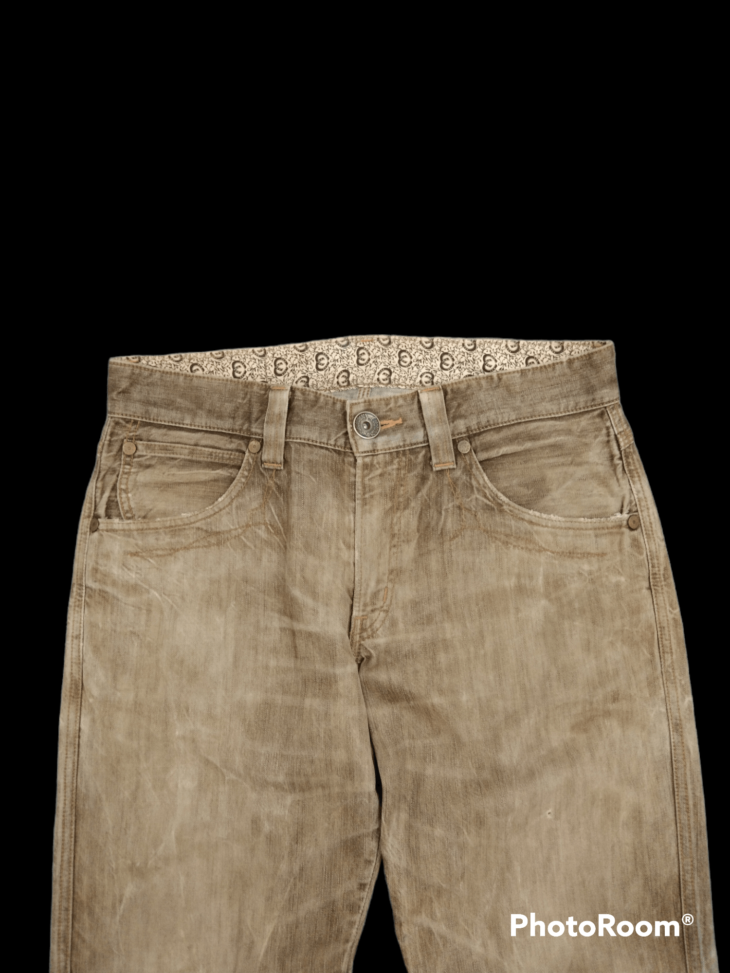 Edwin TRASH SUPER SICK WASHED BROWN EDWIN DENIM PANTS Size US 34 / EU 50 - 3 Thumbnail