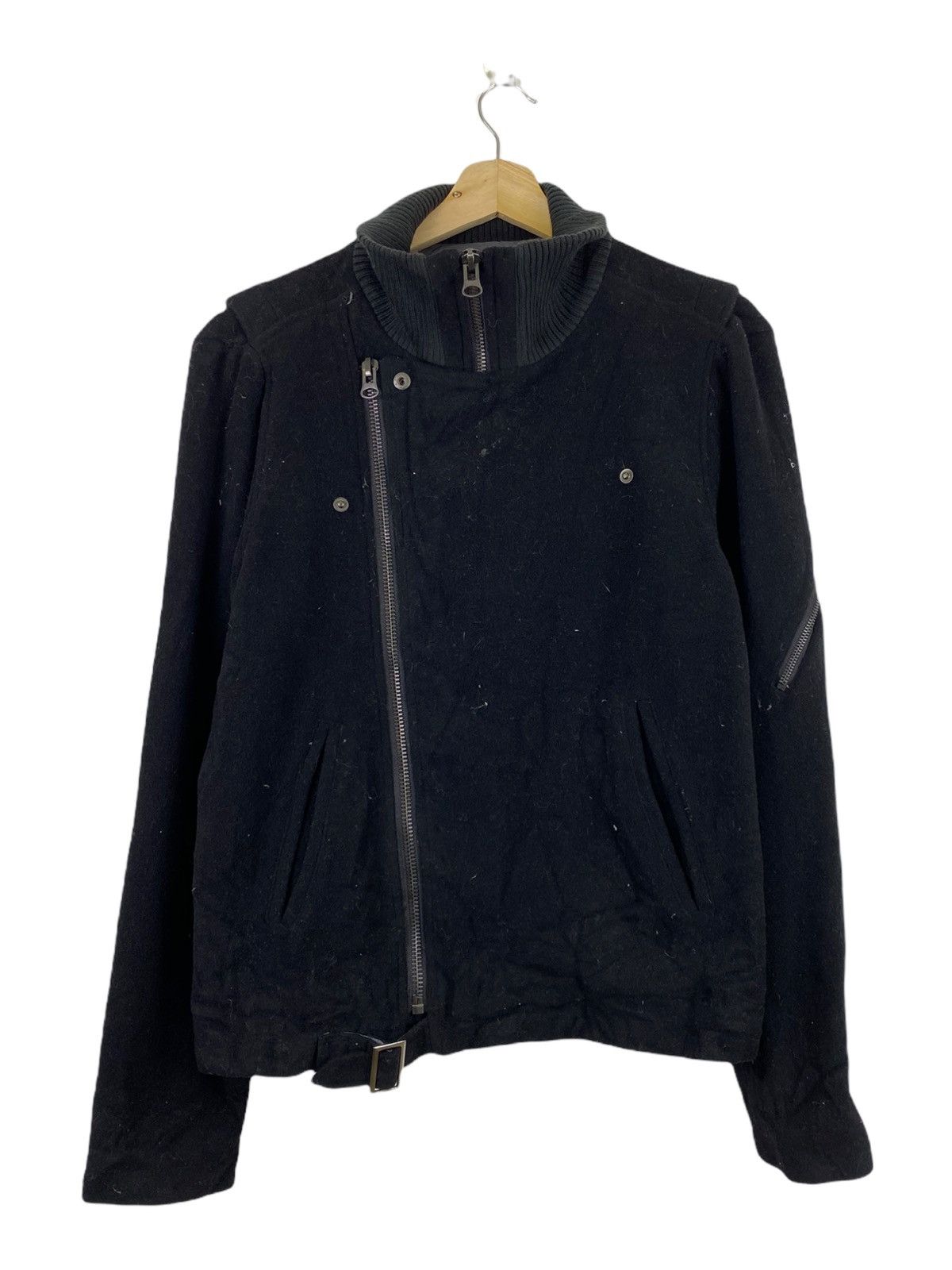 Designer × Japanese Brand Thanx god Biker Jacket nice style Size US L / EU 52-54 / 3 - 2 Thumbnail