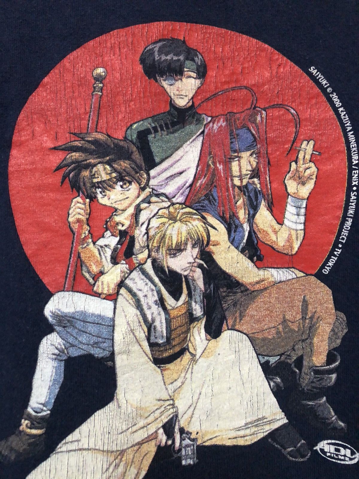 Anime × Japanese Brand × Vintage Vintage Saiyuki Manga Series Anime Rare Tee Shirt Size US XL / EU 56 / 4 - 4 Thumbnail