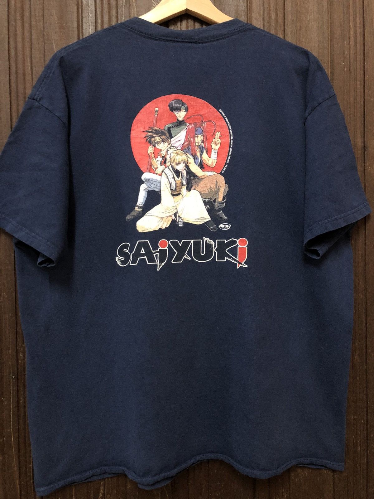 Anime × Japanese Brand × Vintage Vintage Saiyuki Manga Series Anime Rare Tee Shirt Size US XL / EU 56 / 4 - 1 Thumbnail