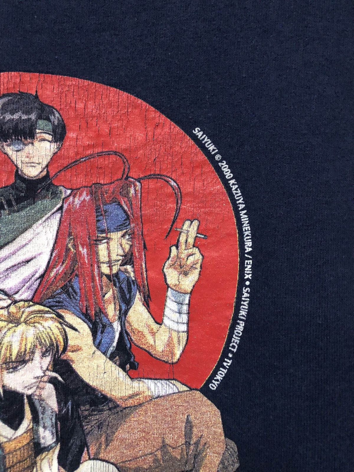 Anime × Japanese Brand × Vintage Vintage Saiyuki Manga Series Anime Rare Tee Shirt Size US XL / EU 56 / 4 - 3 Thumbnail