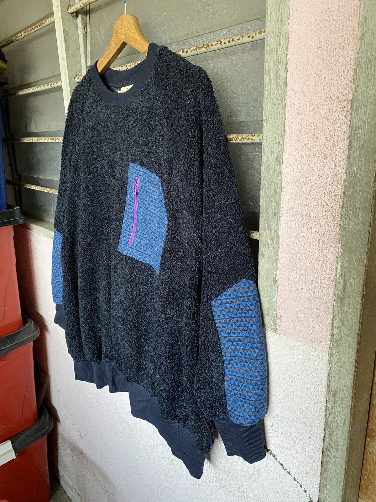 Japanese Brand ⚡️Steals⚡️ Titicaca Sherpa Baggy Sweater Size US L / EU 52-54 / 3 - 3 Thumbnail