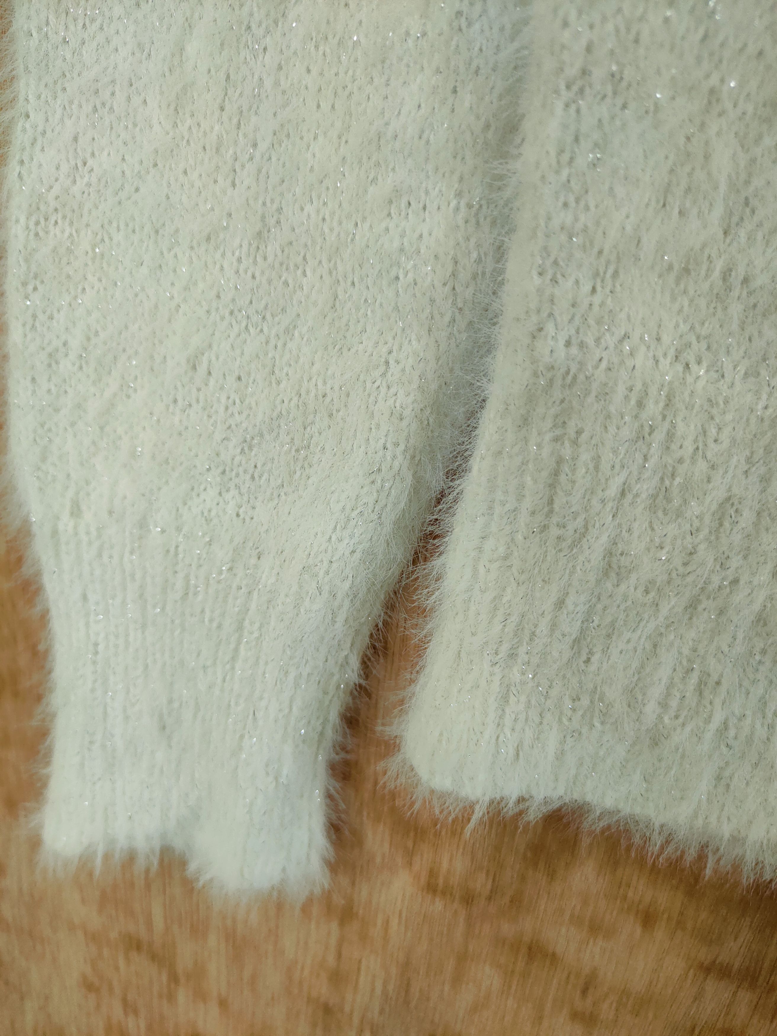 Homespun Knitwear D May Pretty mohair fur shag shaggy knitwear #46-488 Size S / US 4 / IT 40 - 6 Thumbnail