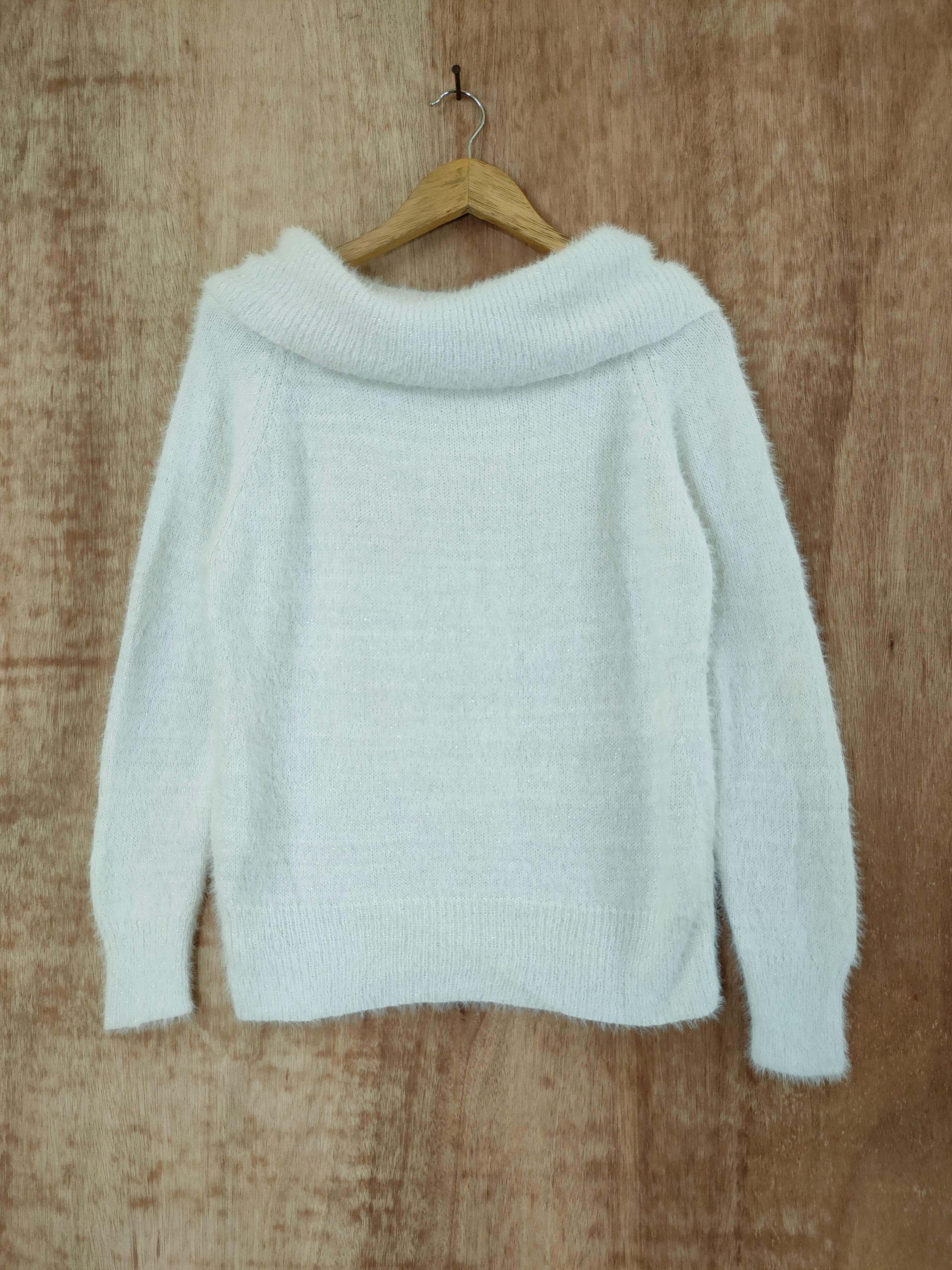 Homespun Knitwear D May Pretty mohair fur shag shaggy knitwear #46-488 Size S / US 4 / IT 40 - 8 Thumbnail