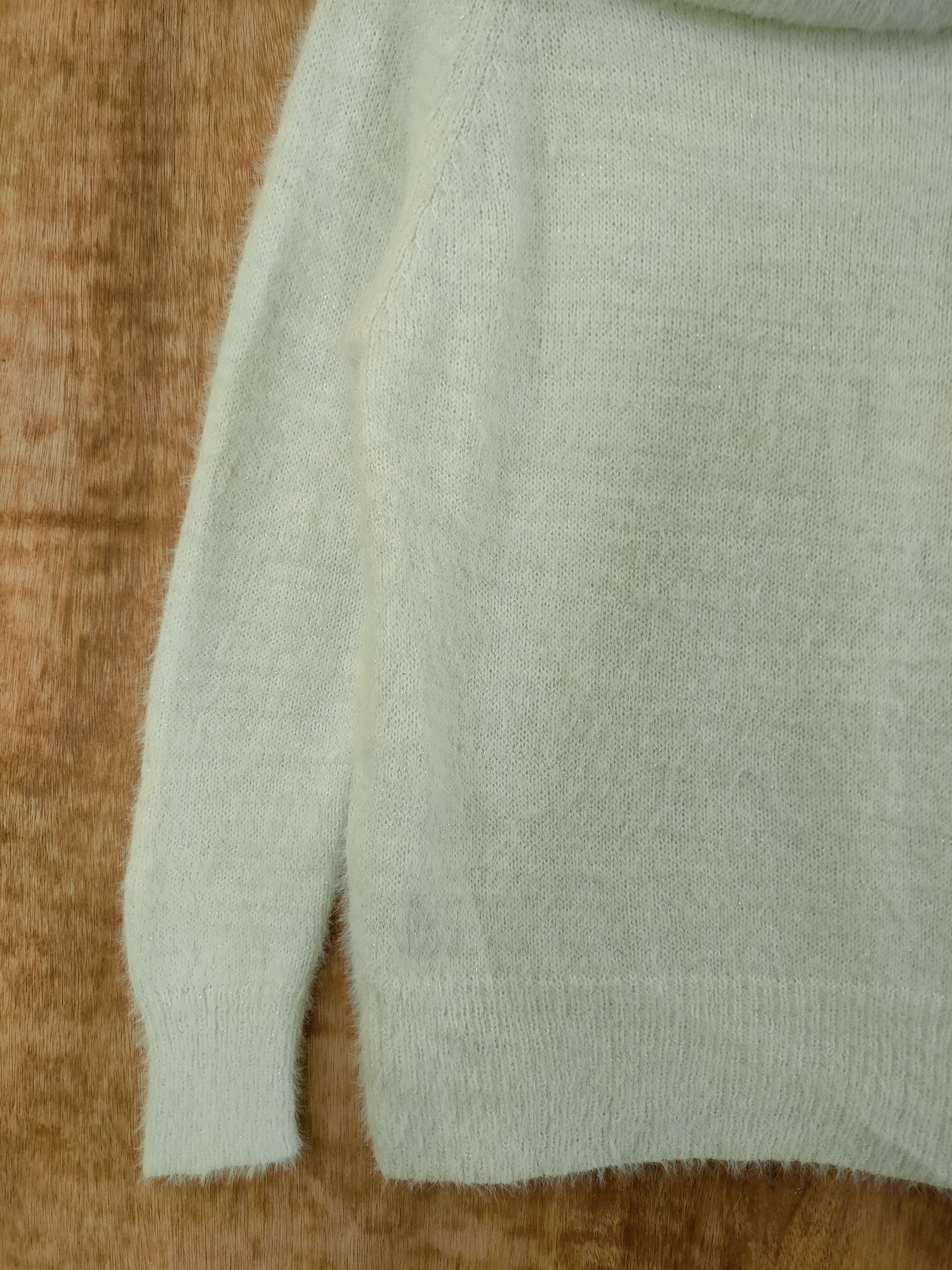 Homespun Knitwear D May Pretty mohair fur shag shaggy knitwear #46-488 Size S / US 4 / IT 40 - 9 Thumbnail