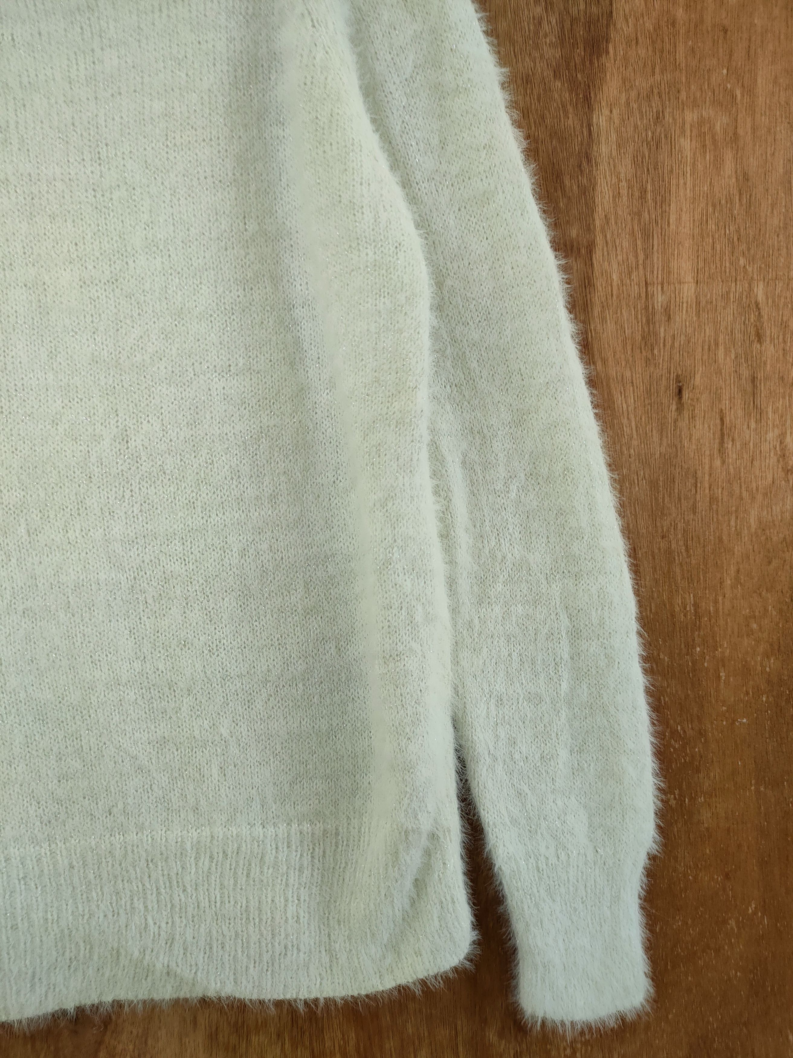Homespun Knitwear D May Pretty mohair fur shag shaggy knitwear #46-488 Size S / US 4 / IT 40 - 10 Thumbnail
