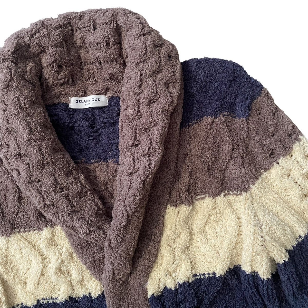 Other GELATO PIQUE HOMME Versatiles Soft Fleece Cardigan Size US L / EU 52-54 / 3 - 5 Thumbnail