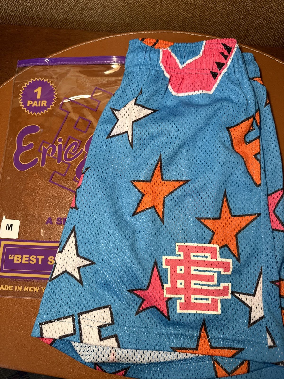 image of Eric Emanuel Ee Basic Short Teal Nba All Stars Medium, Men's (Size 30)