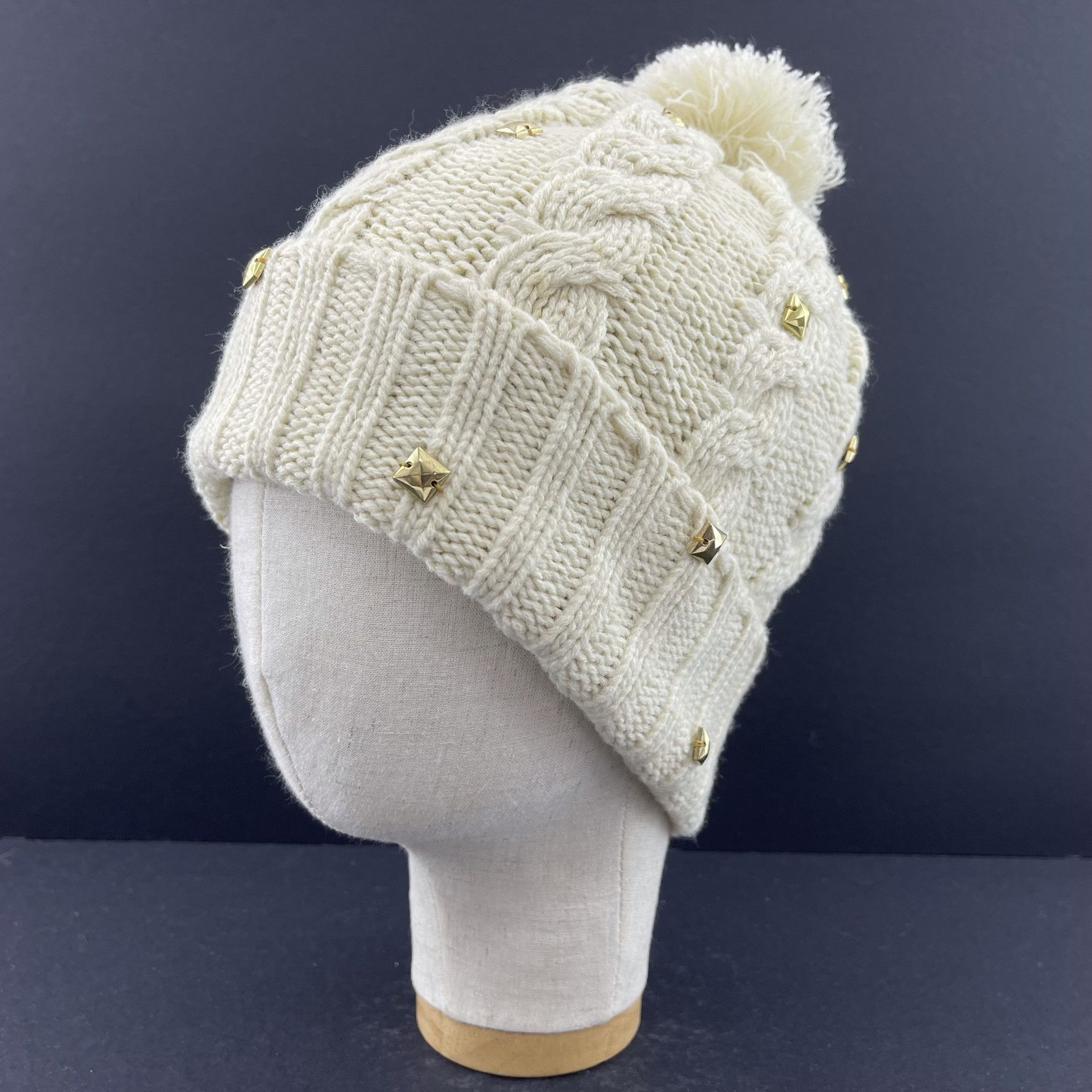 Other Unknown Spike Beanie Hats-BH2261 Size ONE SIZE - 1 Thumbnail