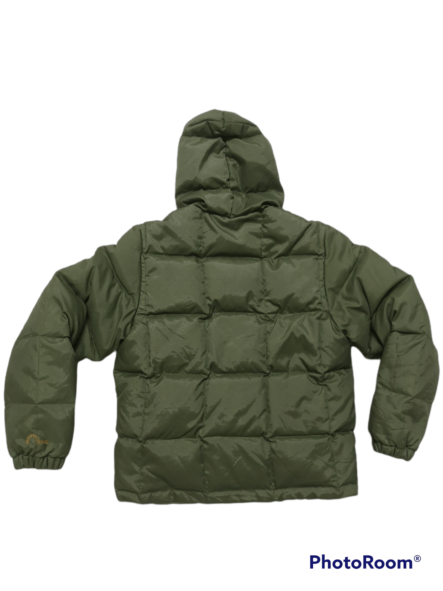 Evisu Evisu Yamane Olive Puffer Down Jacket Size US M / EU 48-50 / 2 - 2 Thumbnail