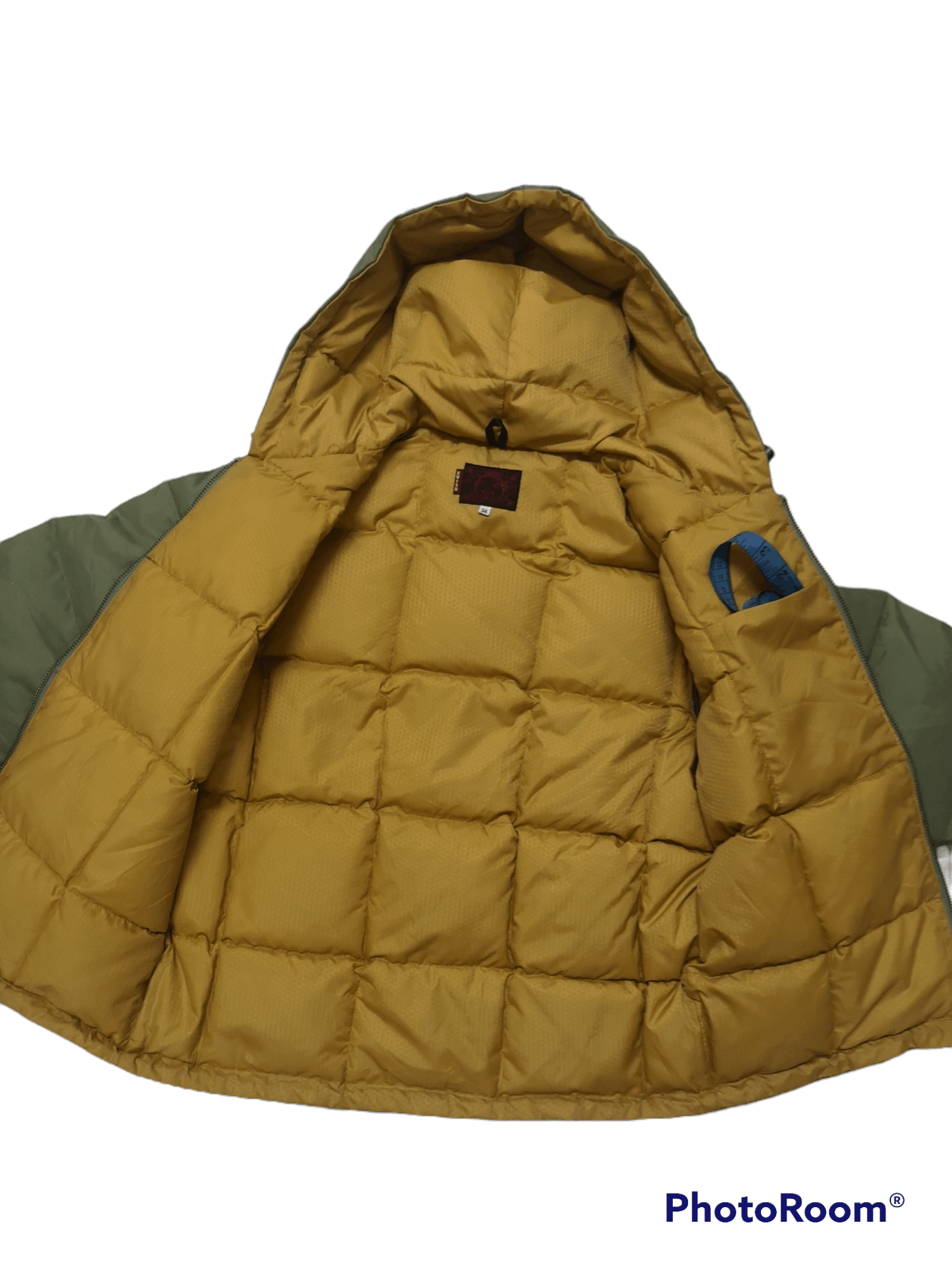 Evisu Evisu Yamane Olive Puffer Down Jacket Size US M / EU 48-50 / 2 - 3 Thumbnail