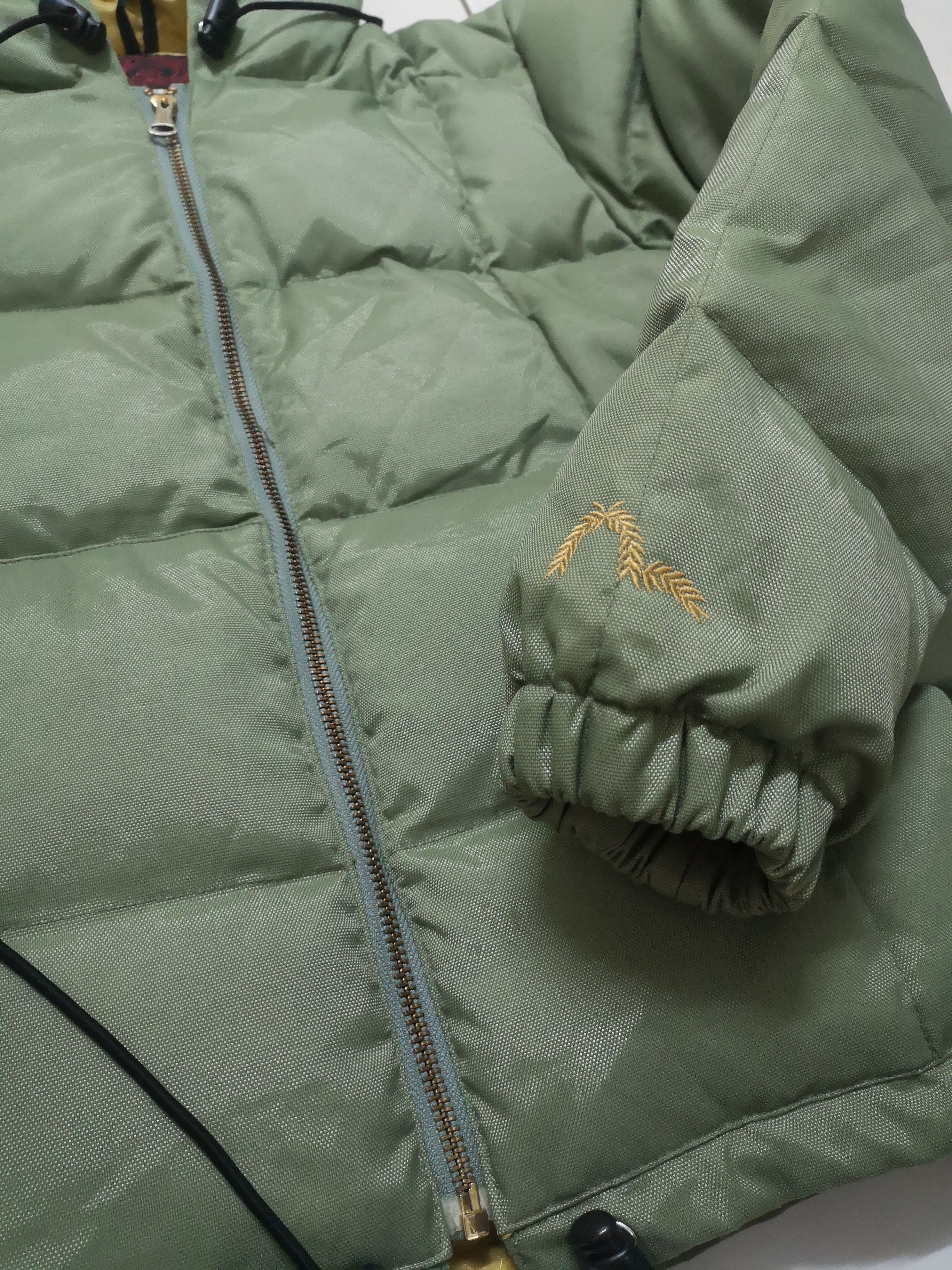 Evisu Evisu Yamane Olive Puffer Down Jacket Size US M / EU 48-50 / 2 - 4 Thumbnail