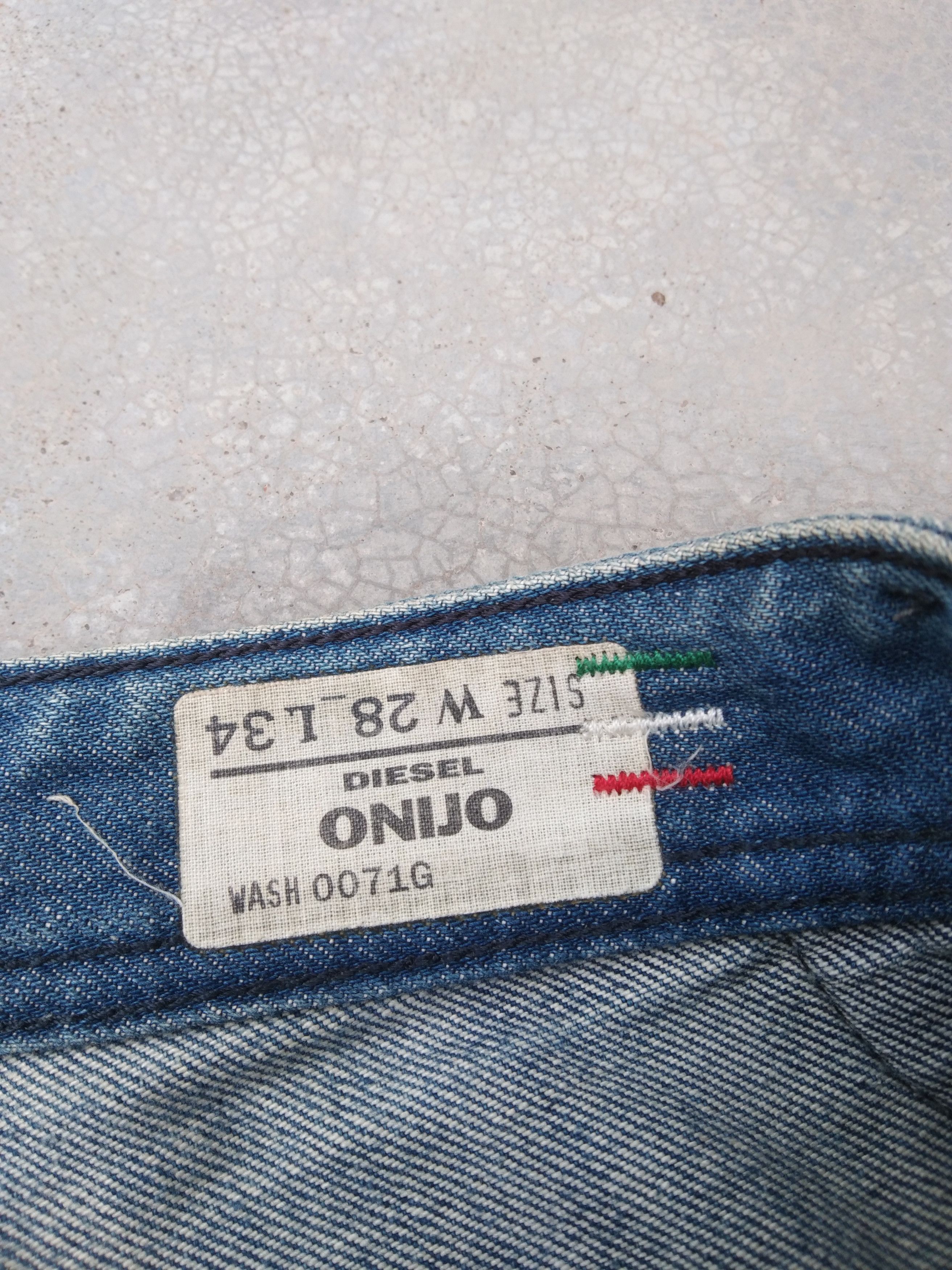 Diesel Vintage Blue Wash Diesel 'ONIJO' Jeans 28x34 Size US 28 / EU 44 - 9 Thumbnail