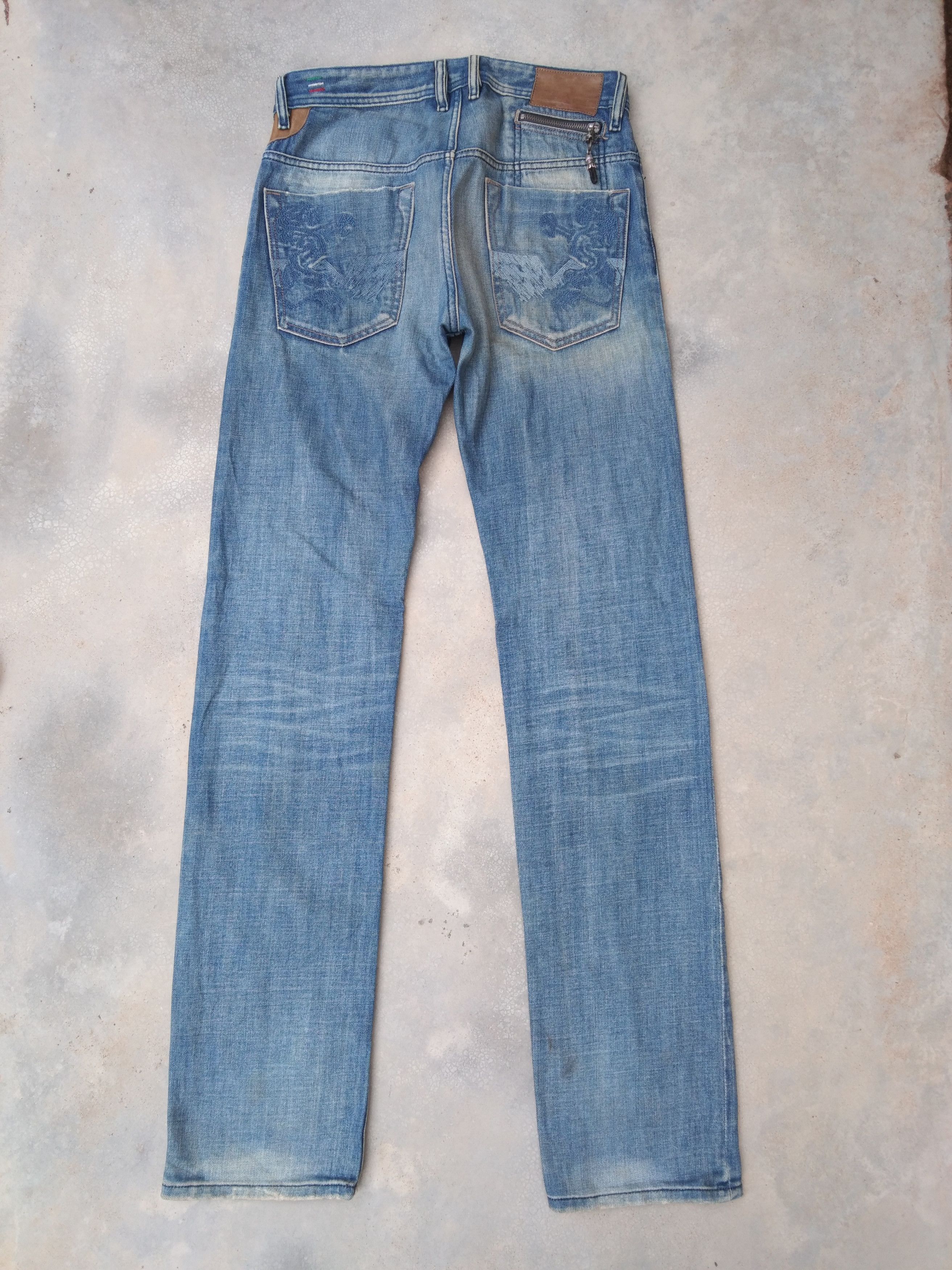 Diesel Vintage Blue Wash Diesel 'ONIJO' Jeans 28x34 Size US 28 / EU 44 - 2 Thumbnail