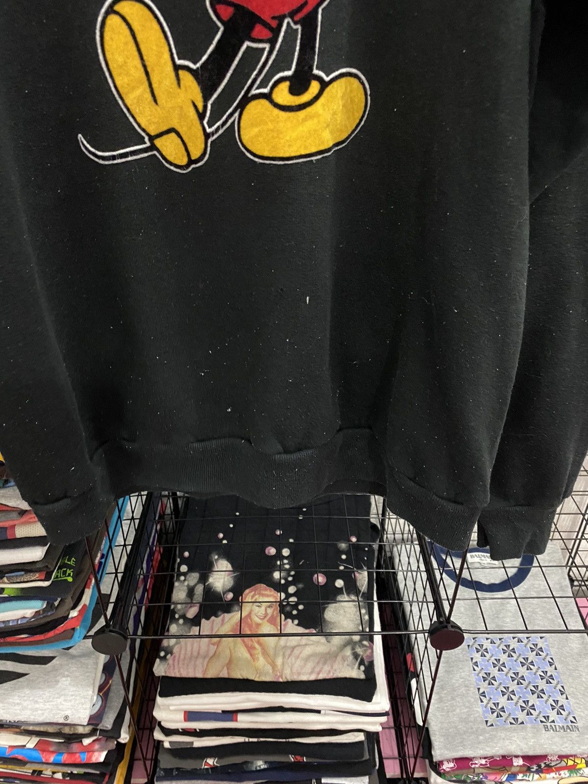 Disney × Mickey Mouse × Vintage 🔥VINTAGE 80’s MICKEY MOUSE SWEATSHIRT Size US M / EU 48-50 / 2 - 7 Thumbnail