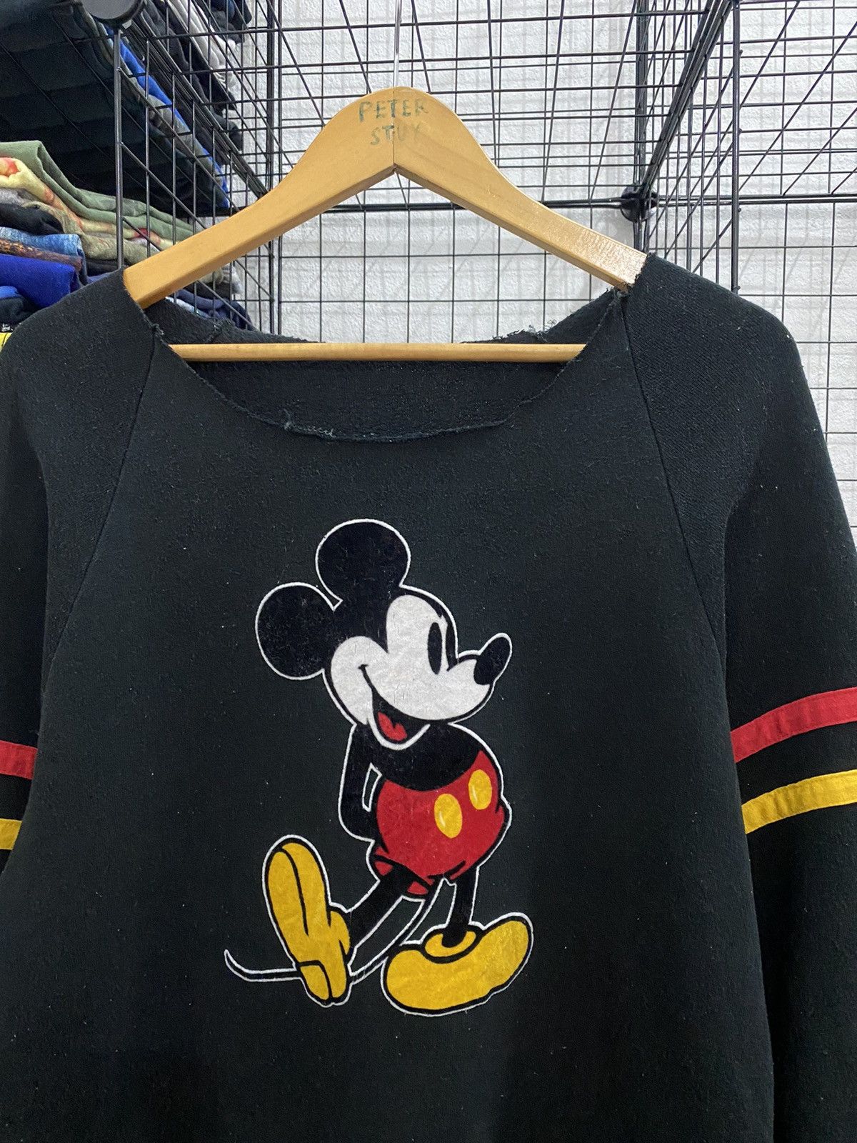 Disney × Mickey Mouse × Vintage 🔥VINTAGE 80’s MICKEY MOUSE SWEATSHIRT Size US M / EU 48-50 / 2 - 3 Thumbnail
