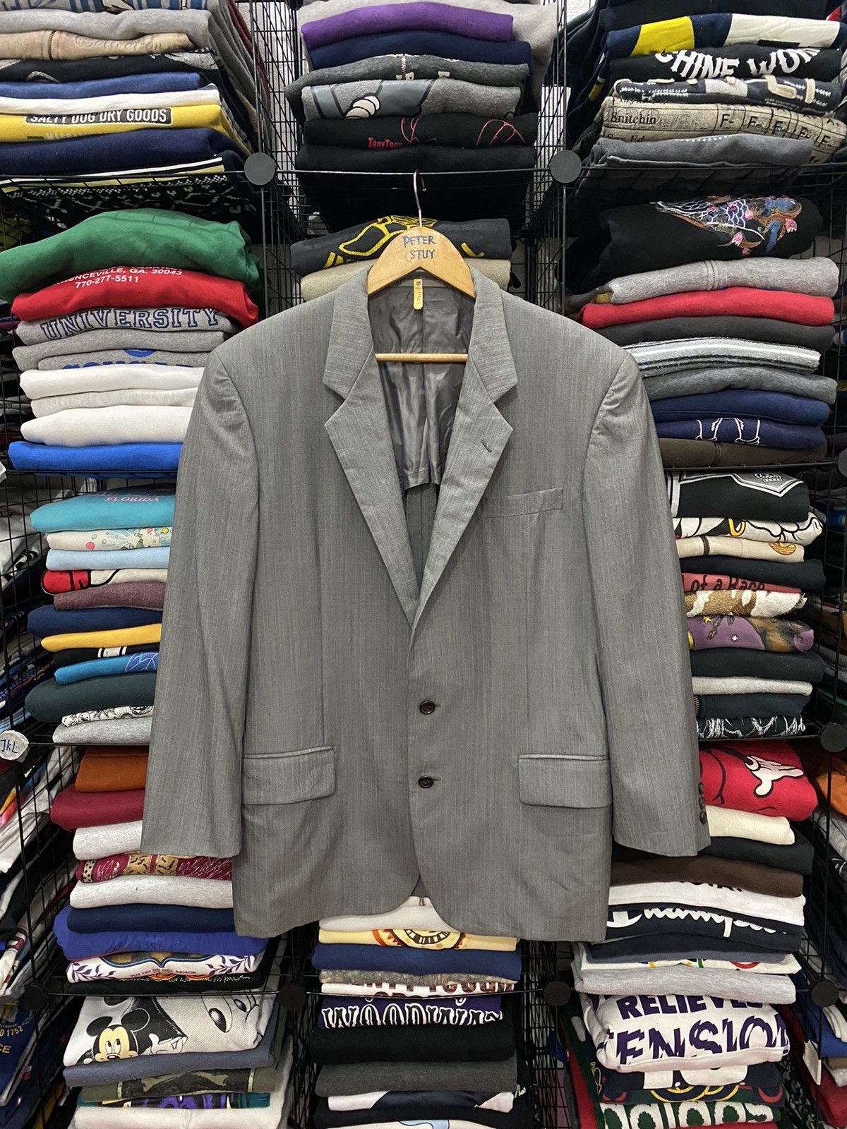 Comme des Garcons Homme Plus Comme des Garçons Homme Deux Formal Wool Blazer Size US L / EU 52-54 / 3 - 1 Thumbnail