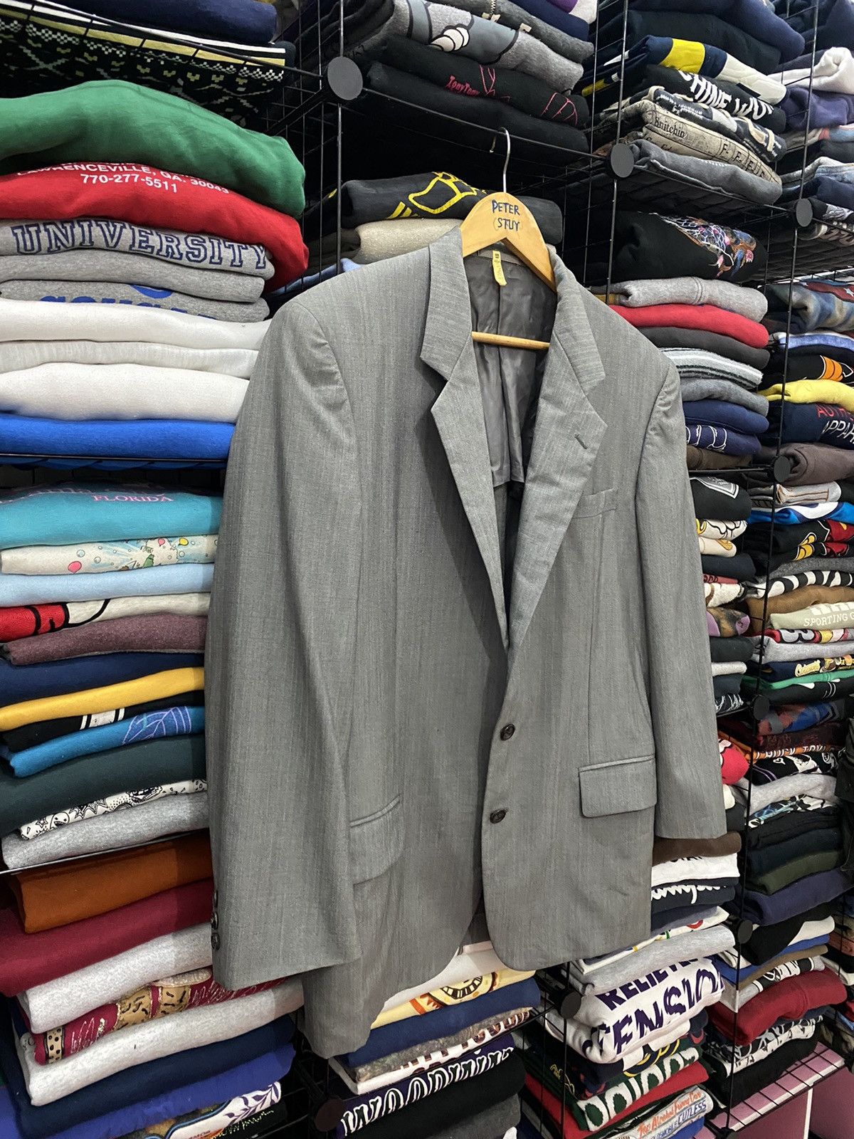 Comme des Garcons Homme Plus Comme des Garçons Homme Deux Formal Wool Blazer Size US L / EU 52-54 / 3 - 3 Thumbnail