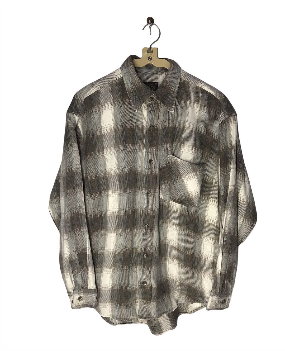 Flannel × Vintage Vintage distressed Flannel shirt by boon pal Size US M / EU 48-50 / 2 - 1 Thumbnail