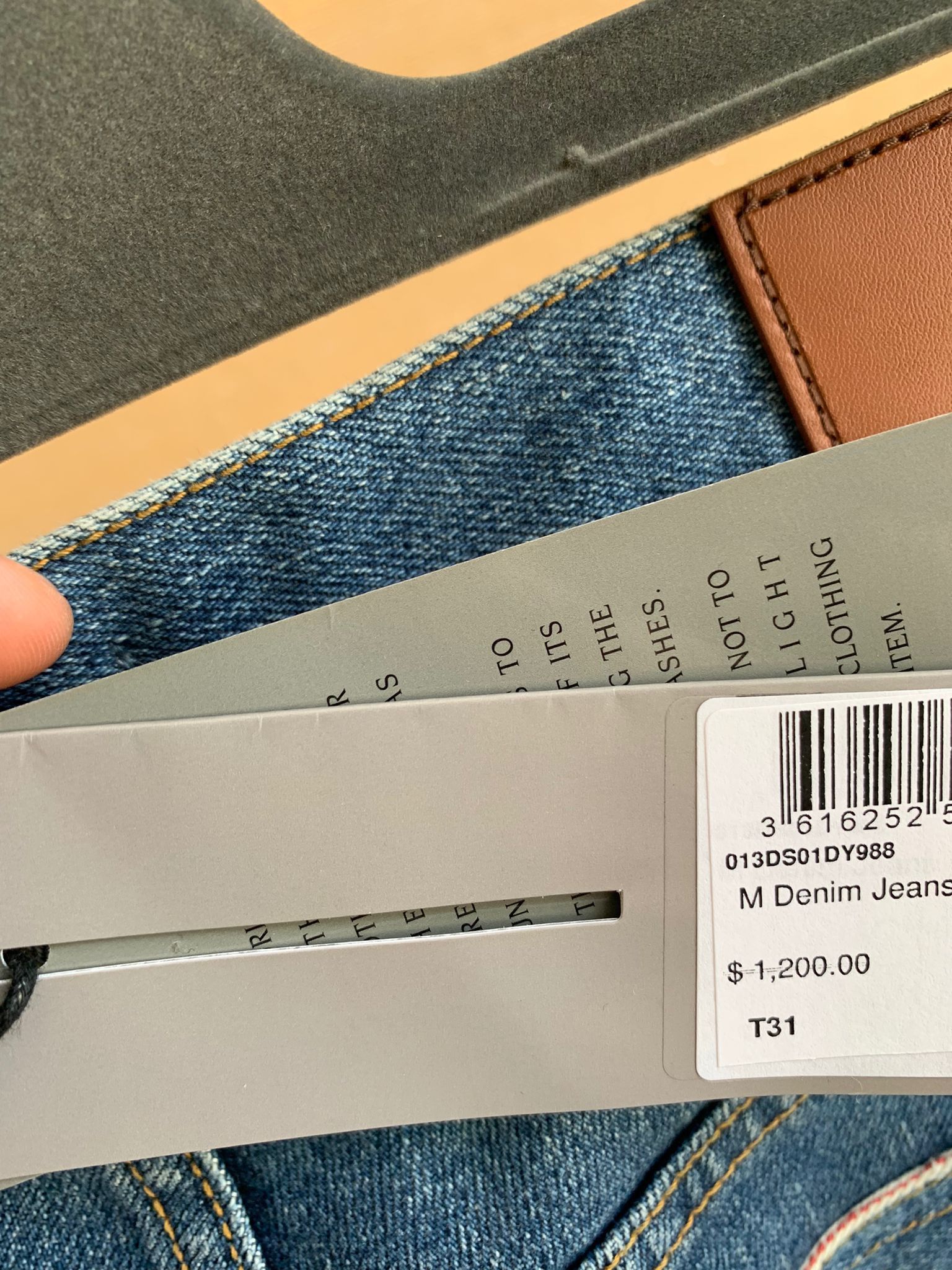 Dior × Stussy Shaun Bee Embroidered Denim in Blue Size US 31 - 12 Thumbnail