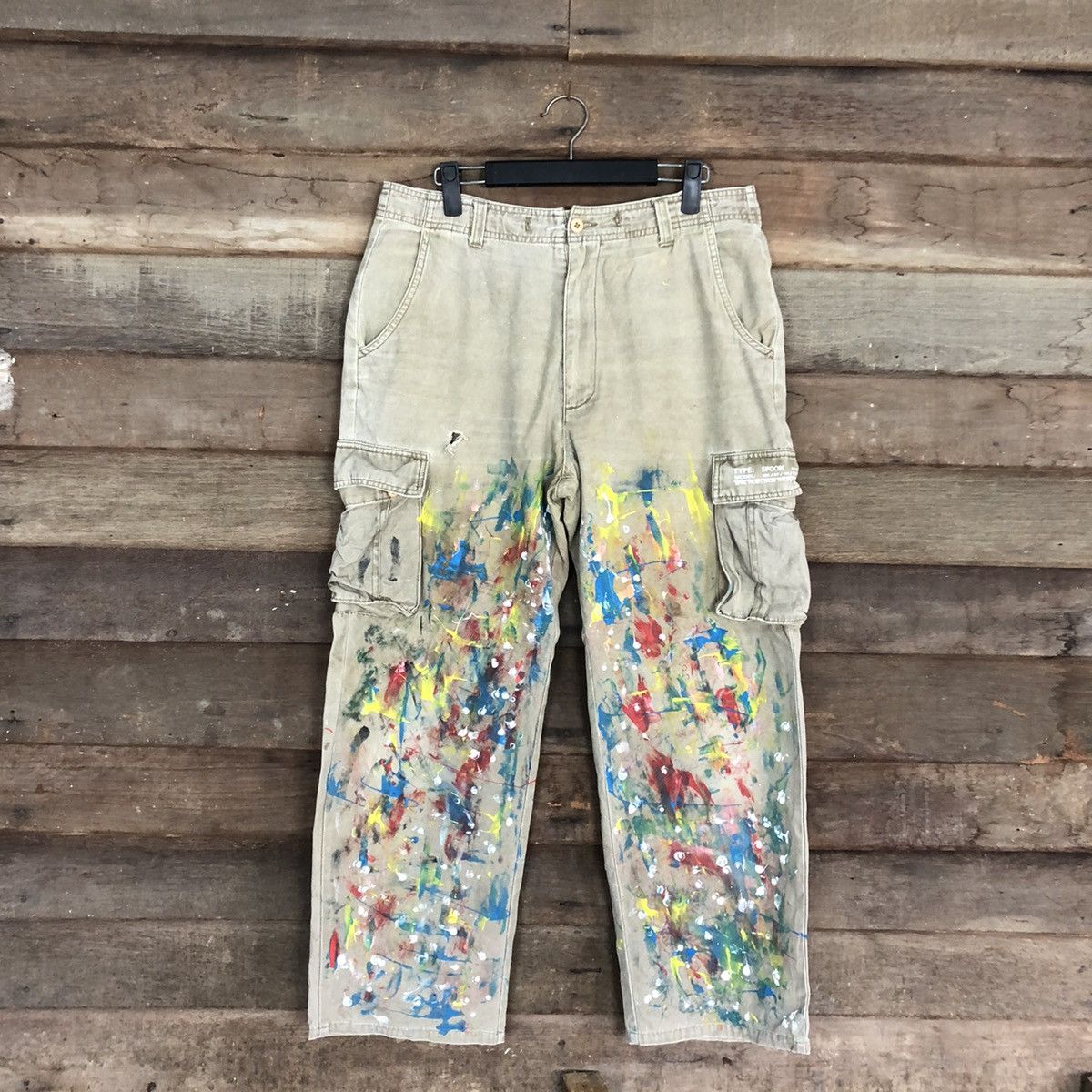 Spoon DLL Spoon reworked Multipocket Tactical Cargo Pants #c1203 Size US 30 / EU 46 - 1 Thumbnail