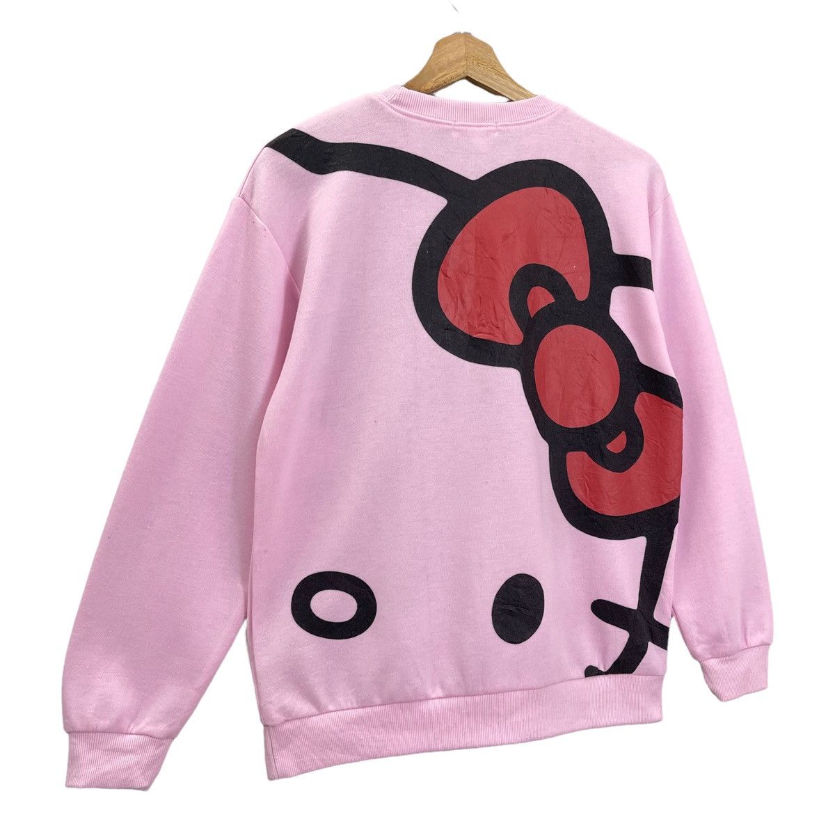 Japanese Brand Hello Kitty Big Logo Crewneck Sweatshirt Size S Size US S / EU 44-46 / 1 - 2 Thumbnail