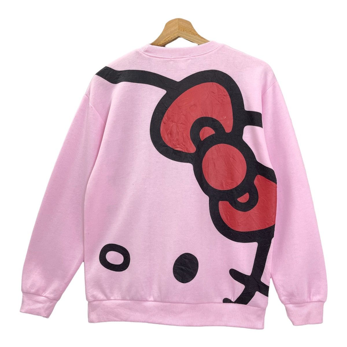 Japanese Brand Hello Kitty Big Logo Crewneck Sweatshirt Size S Size US S / EU 44-46 / 1 - 3 Thumbnail