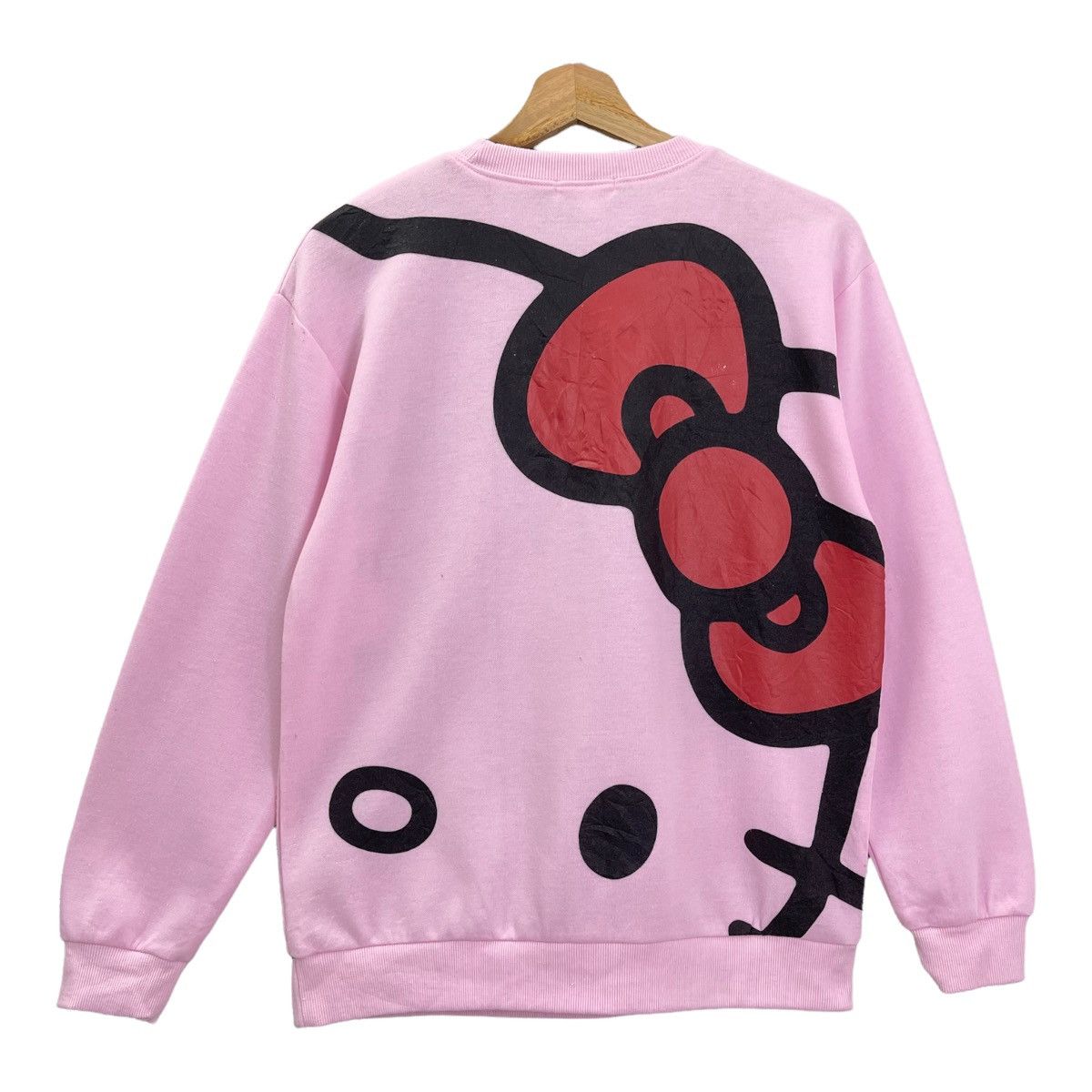 Hello Kitty Big Logo Crewneck Sweatshirt Size S